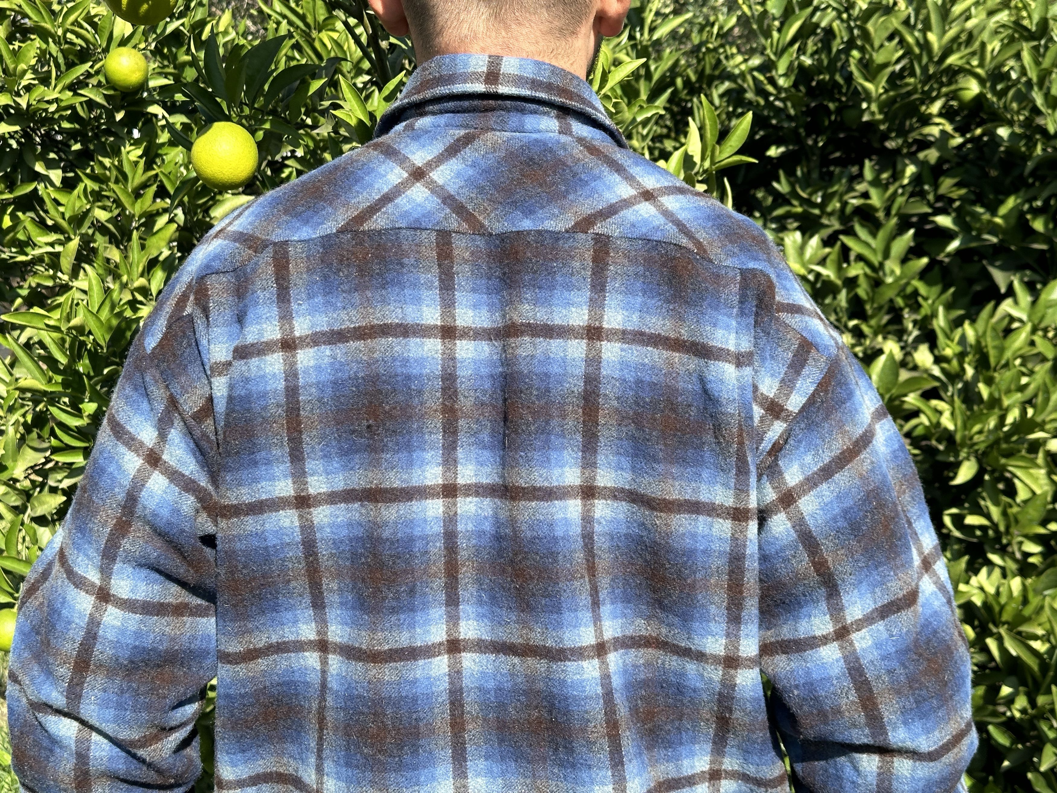 Patagonia Patagonia Fleece Bomber Tartan Check Flannel Size M 48 50 Size US M / EU 48-50 / 2 - 9 Thumbnail