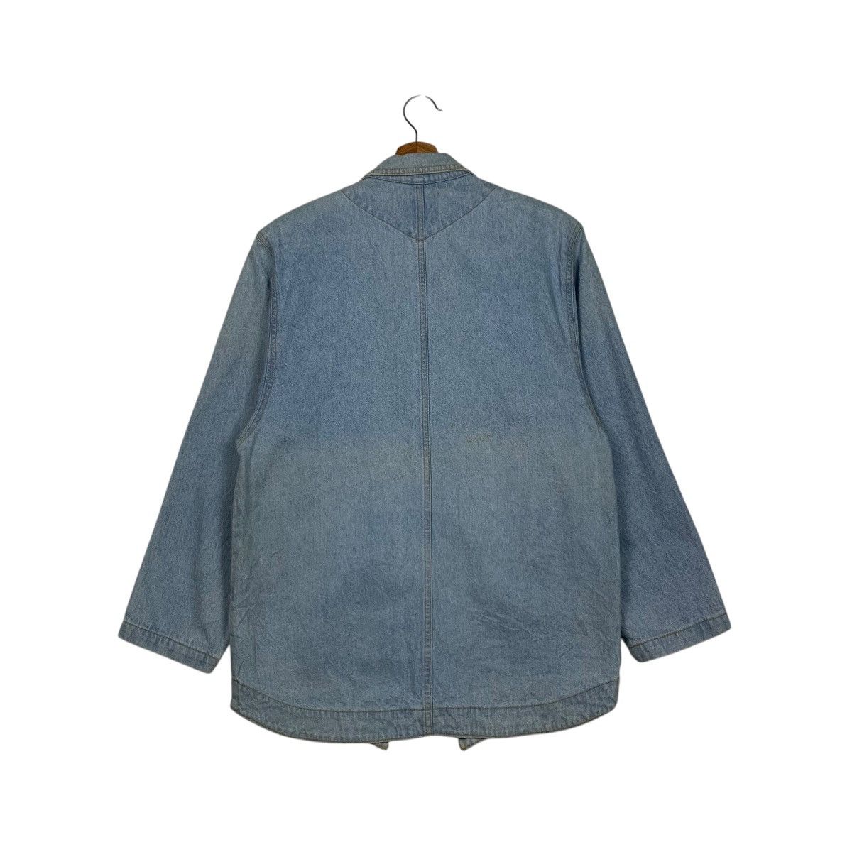 Vintage Vintage 90’s CETRA Blue Wash Jeans Jacket #2647-C118 Size L / US 10 / IT 46 - 7 Thumbnail