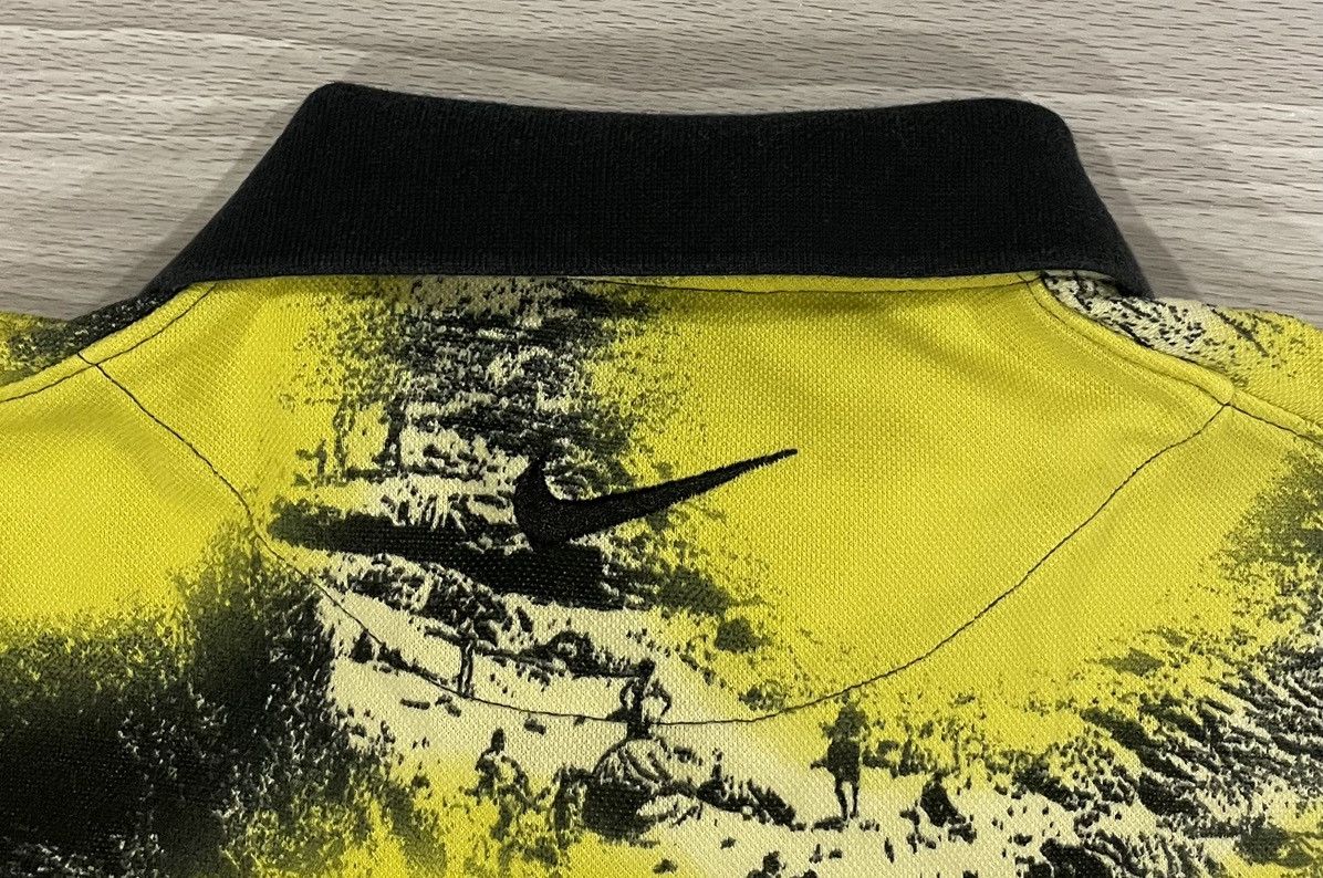 Nike Nike Tennis Challenge Yellow Polo Shirt Men’s Size Small Size US S / EU 44-46 / 1 - 6 Thumbnail