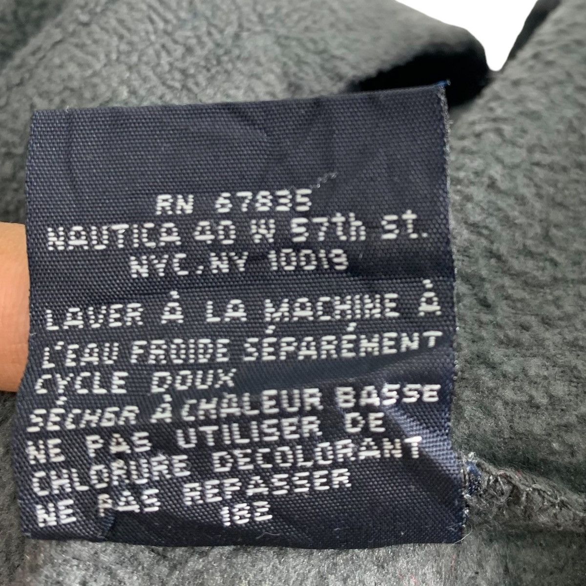 Nautica NAUTICA Sailing Gear Fleece Half Zipper Pullover Long Sleeve Size US XXL / EU 58 / 5 - 7 Thumbnail