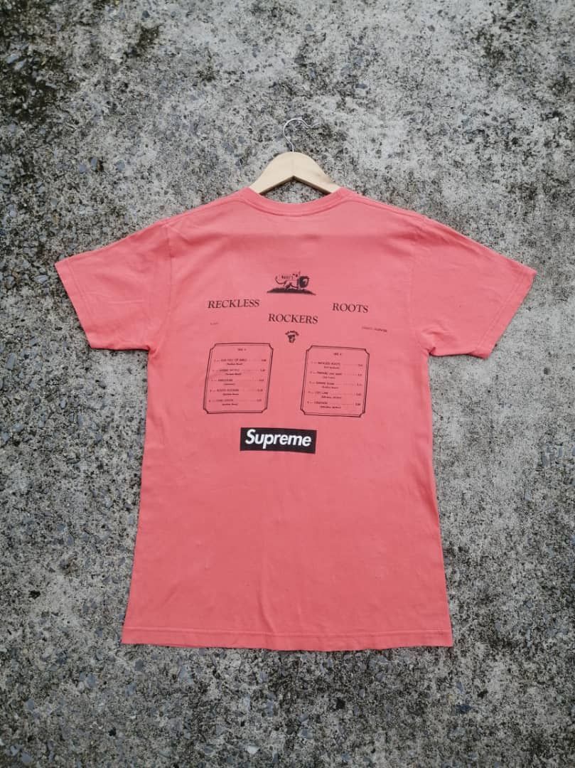 Supreme Supreme Box Logo Reckless Rockers Roots Tee Size US M / EU 48-50 / 2 - 1 Thumbnail