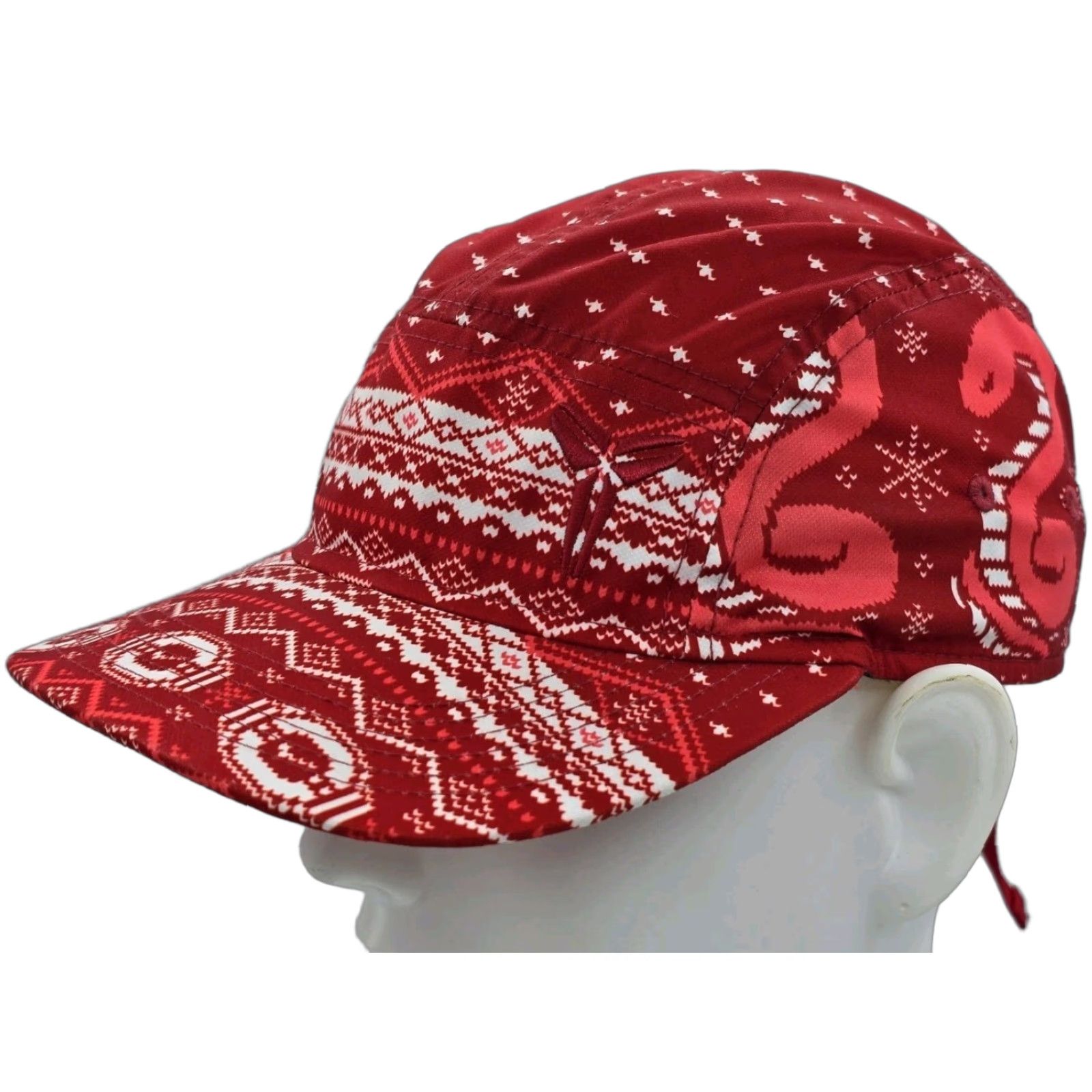 Nike Nike 5 Panel Cap Kobe IX 9 Christmas OSFM Unisex AW84 New Red Mamba Cap Size ONE SIZE - 1 Thumbnail