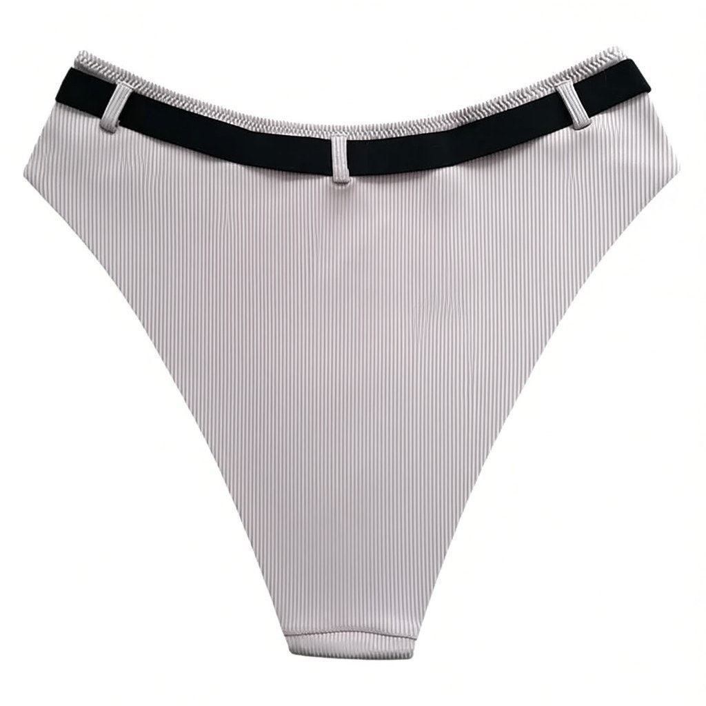 Victoria's Secret Victoria's Secret French Mauve Ribbed Bikini Bottom, M Size ONE SIZE - 8 Thumbnail