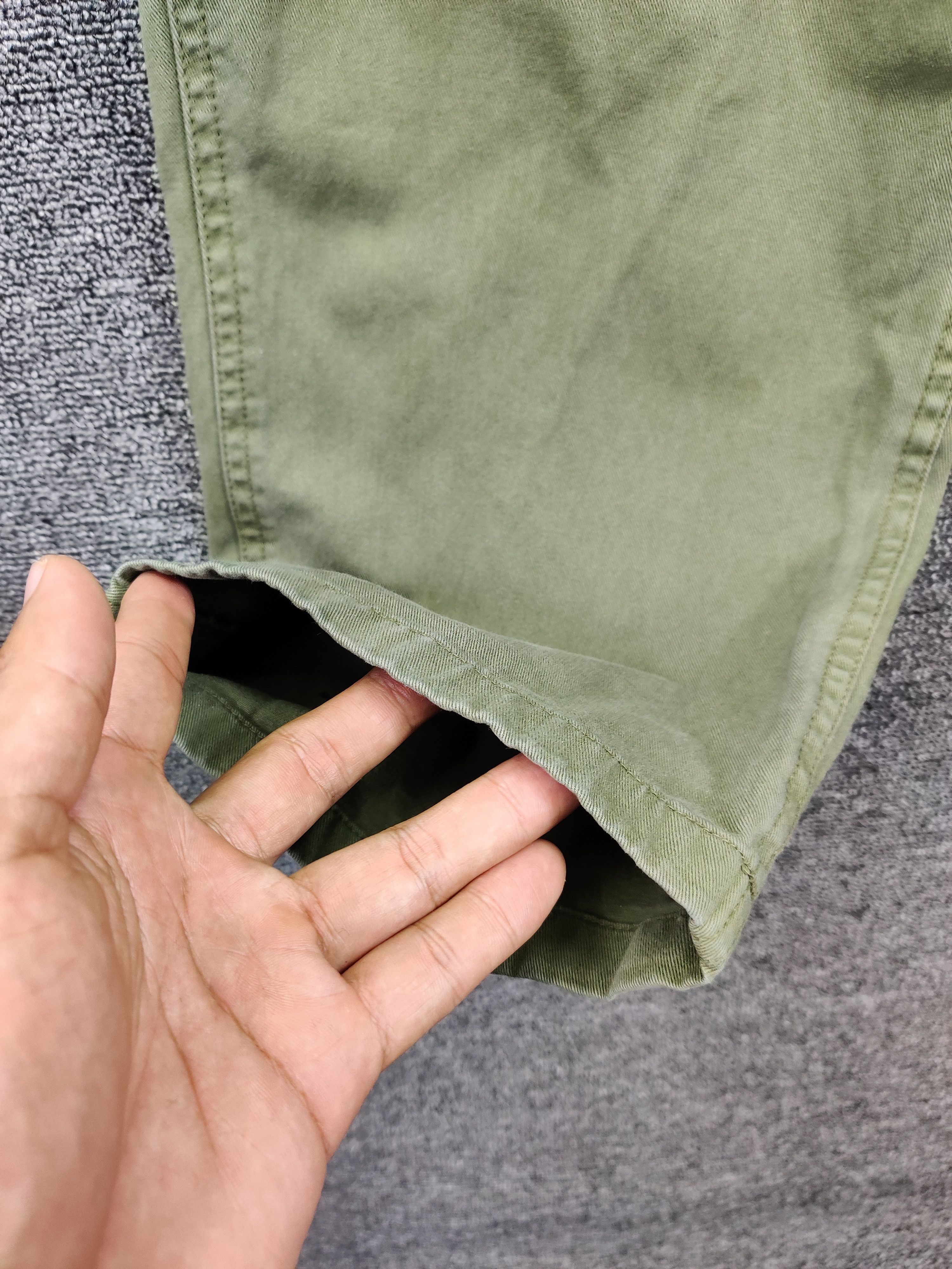 Gramicci Vintage Gramicci Loose Belt Tapered Loose Army Pants Size US 30 / EU 46 - 4 Thumbnail