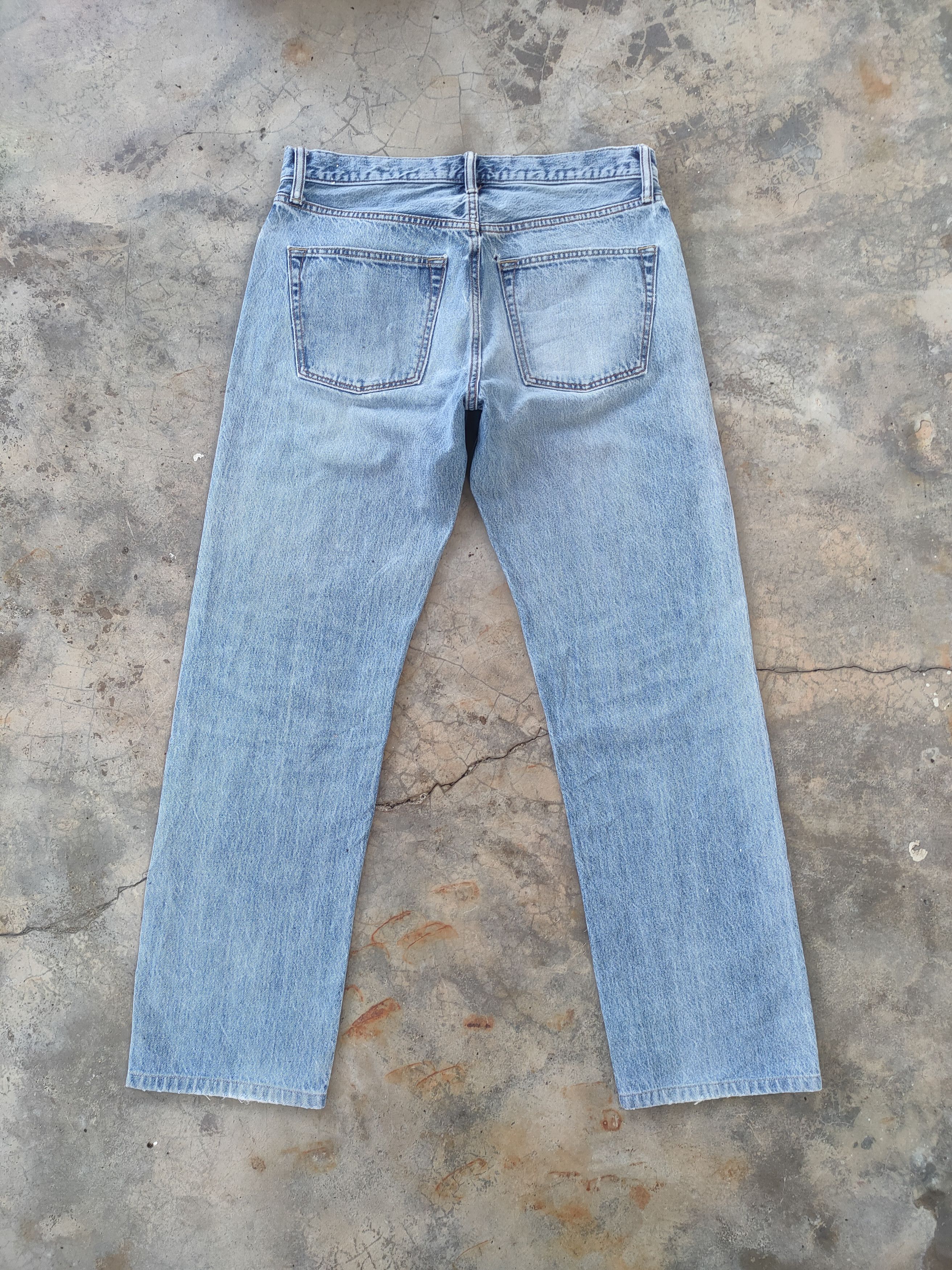 Japanese Brand VINTAGE JAPANESE FADED JEANS DENIM PANTS Size US 33 - 8 Thumbnail