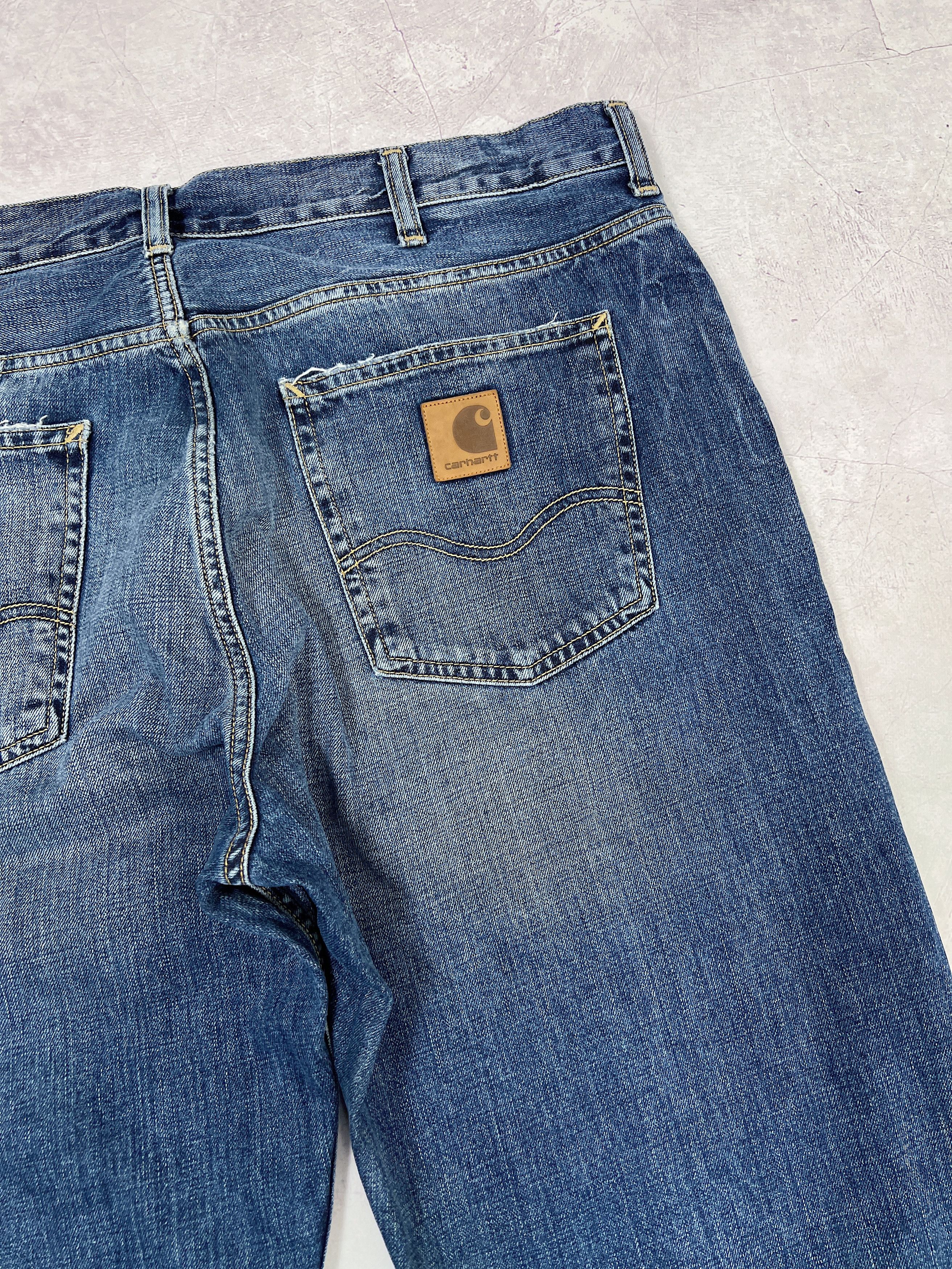 Carhartt Carhartt Marlow Denim Pants Jeans W36 x L34 Size US 36 / EU 52 - 7 Thumbnail