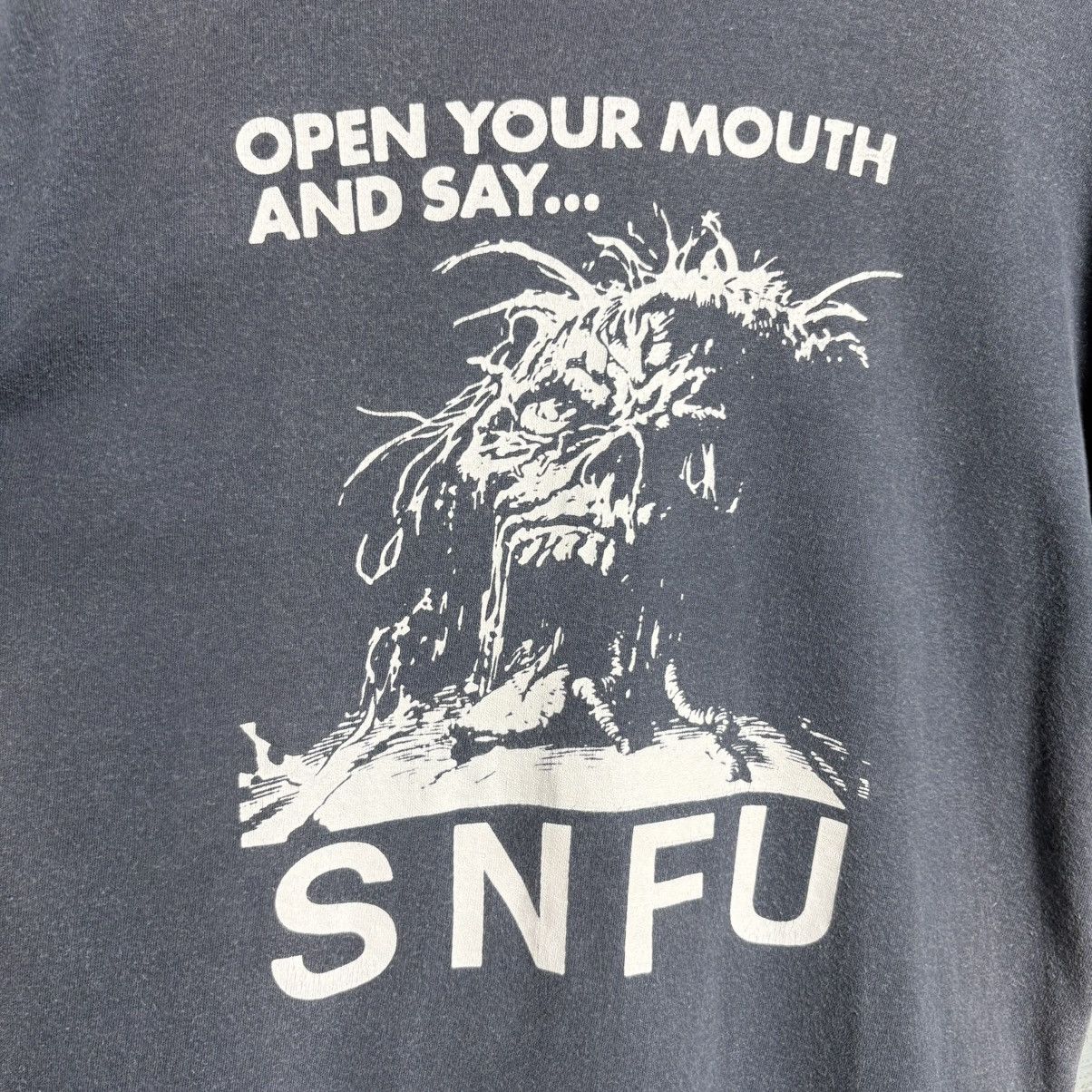 Band Tees Vintage 80s SNFU Hardcore Punk Band Tee Size US L / EU 52-54 / 3 - 2 Thumbnail