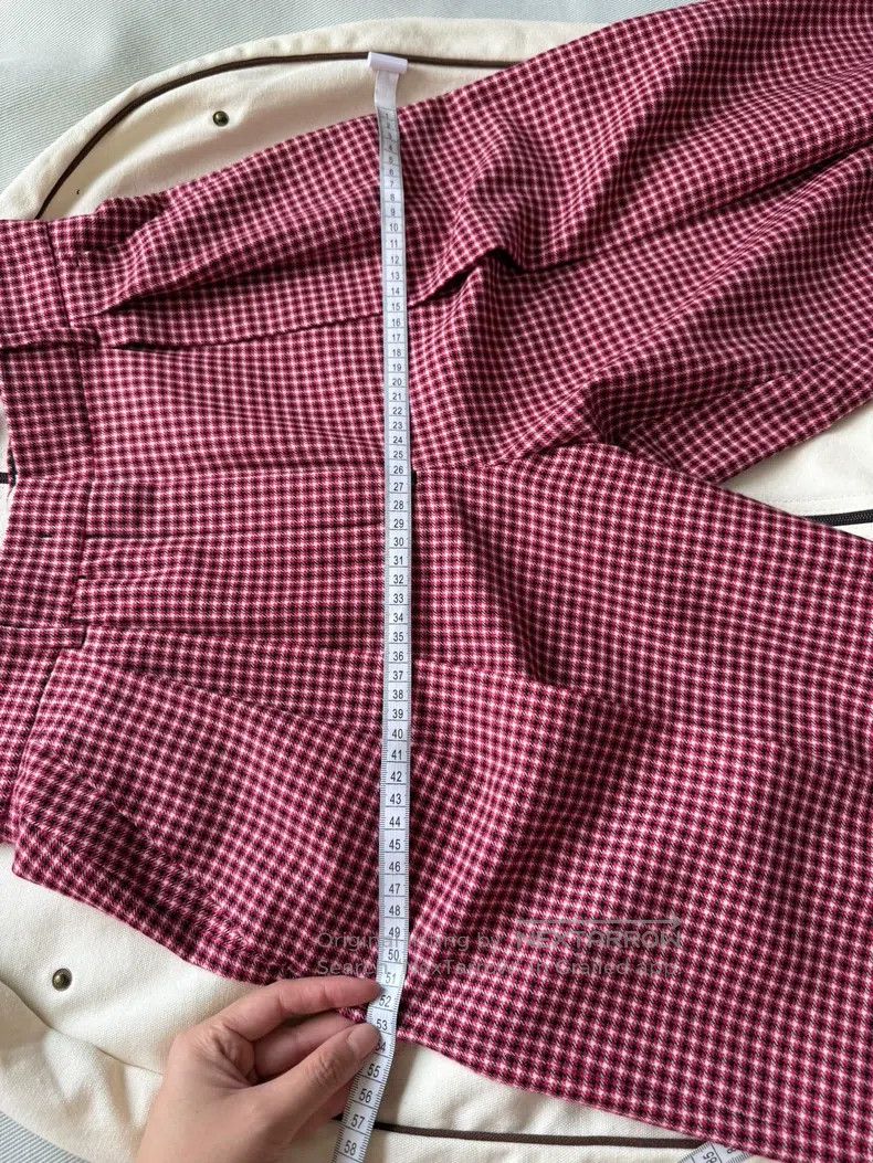 Fendi Fendi High-Waisted Pants, Wool Fabric with Back Letter Log Size 26" / US 2 / IT 38 - 7 Thumbnail