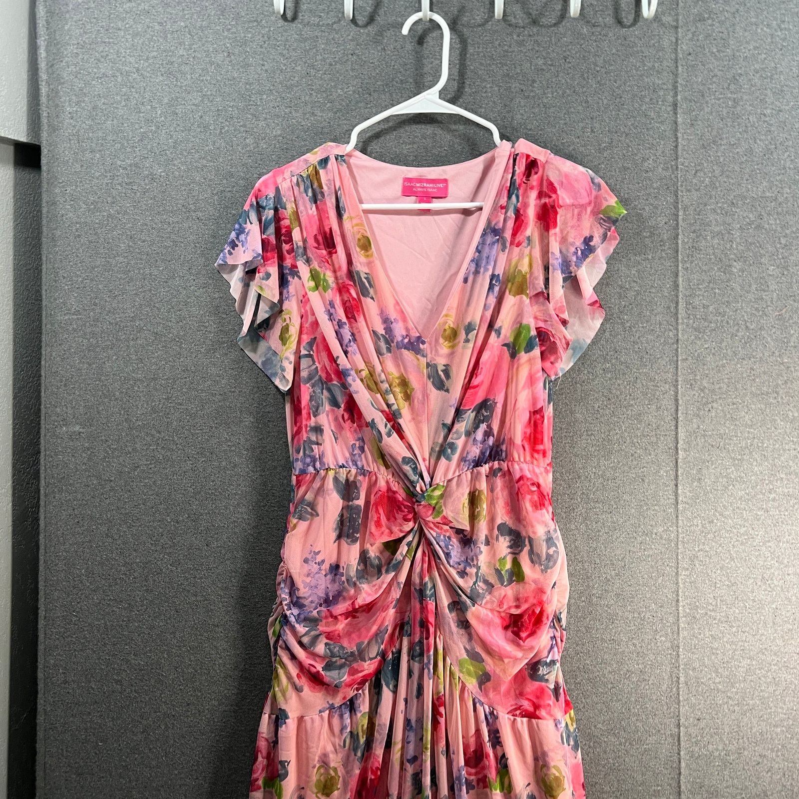 Isaac Mizrahi Isaac Mizrahi Live Regular Always Isaac Printed Mesh Size S / US 4 / IT 40 - 4 Thumbnail