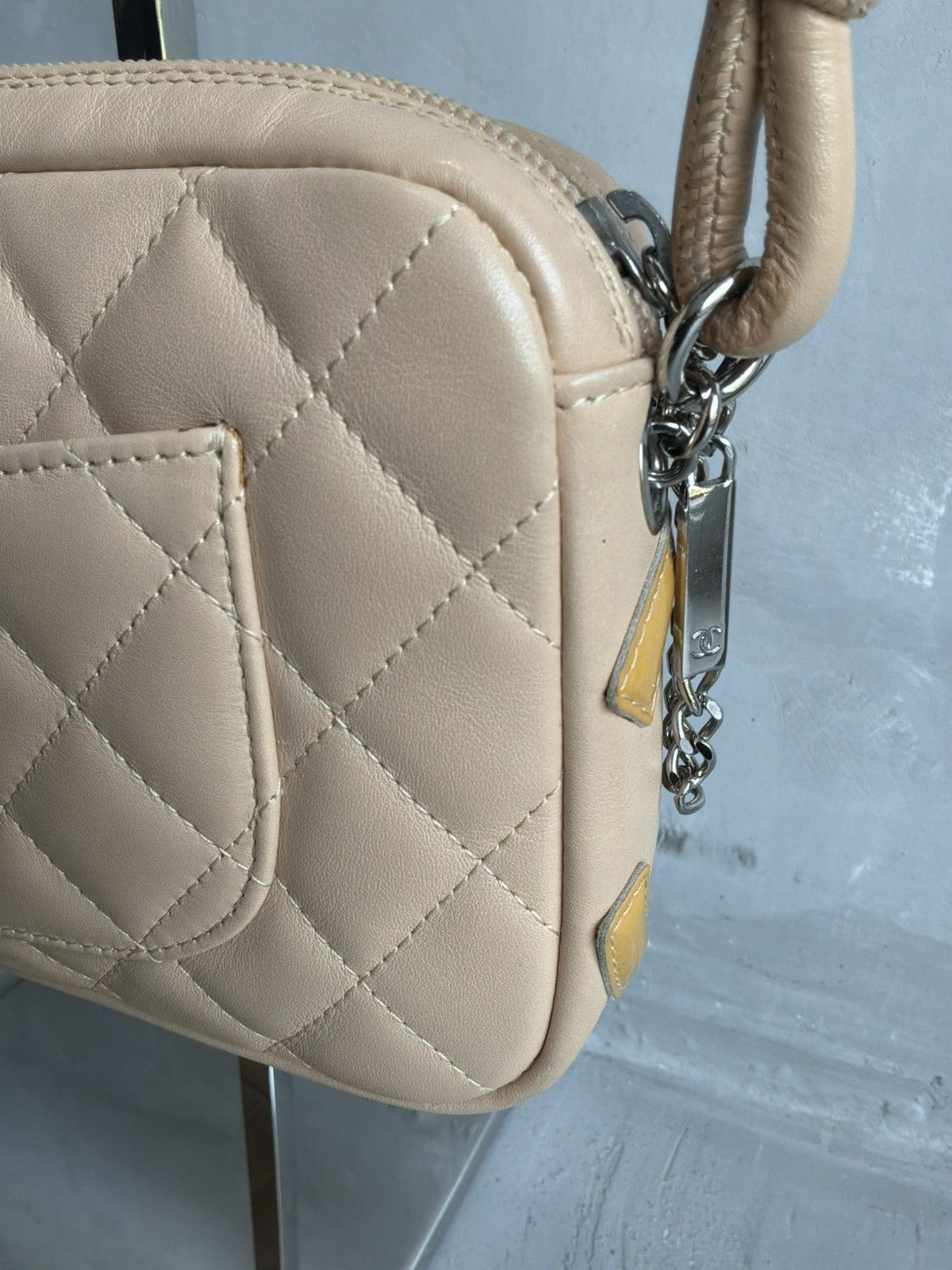 Chanel Chanel - Beige Ligne Cambon Pochette Size ONE SIZE - 15 Thumbnail