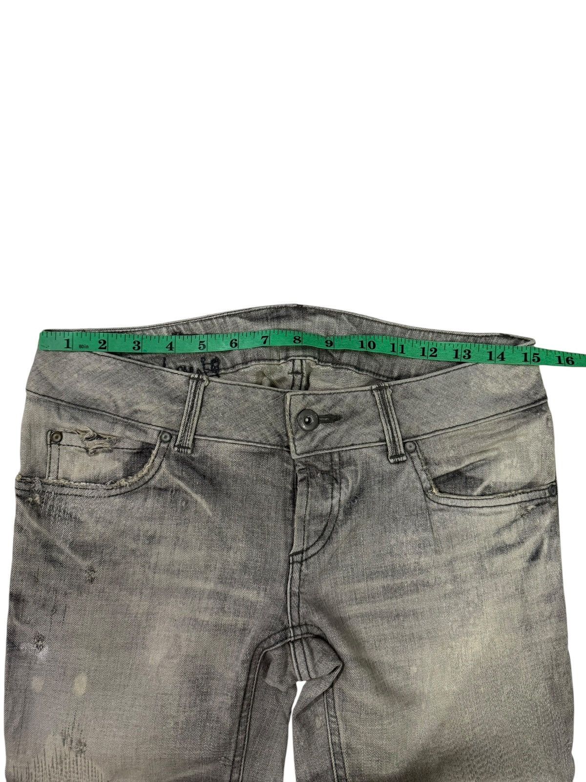 Japanese Brand Japan Made Three Hundred Thirty Days Distressed Denim Jeans Size US 29 - 8 Thumbnail