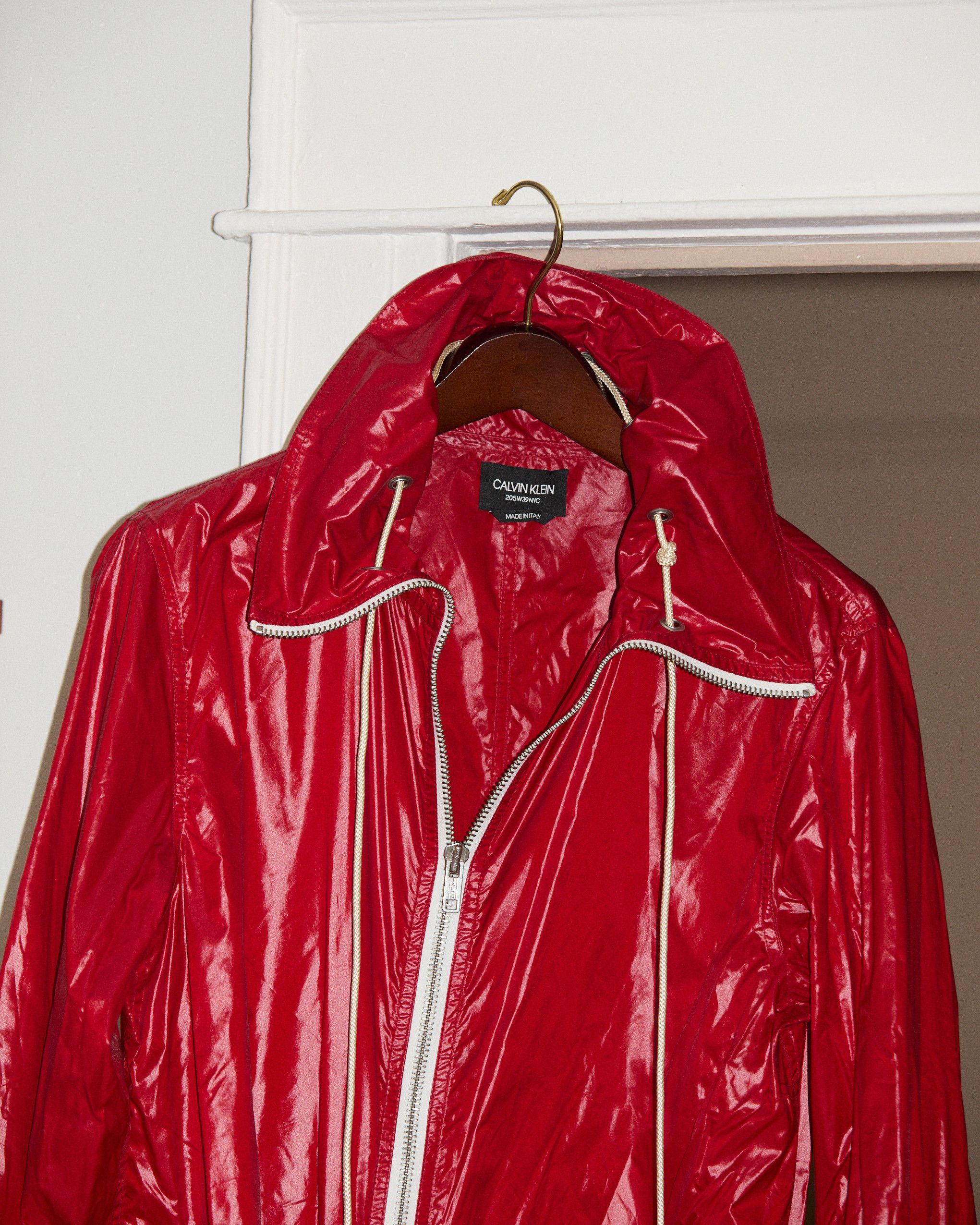 Calvin Klein 205W39NYC × Raf Simons Calvin Klein 205W39NYC SS18 Red Lightweight Jacket Size US M / EU 48-50 / 2 - 3 Thumbnail