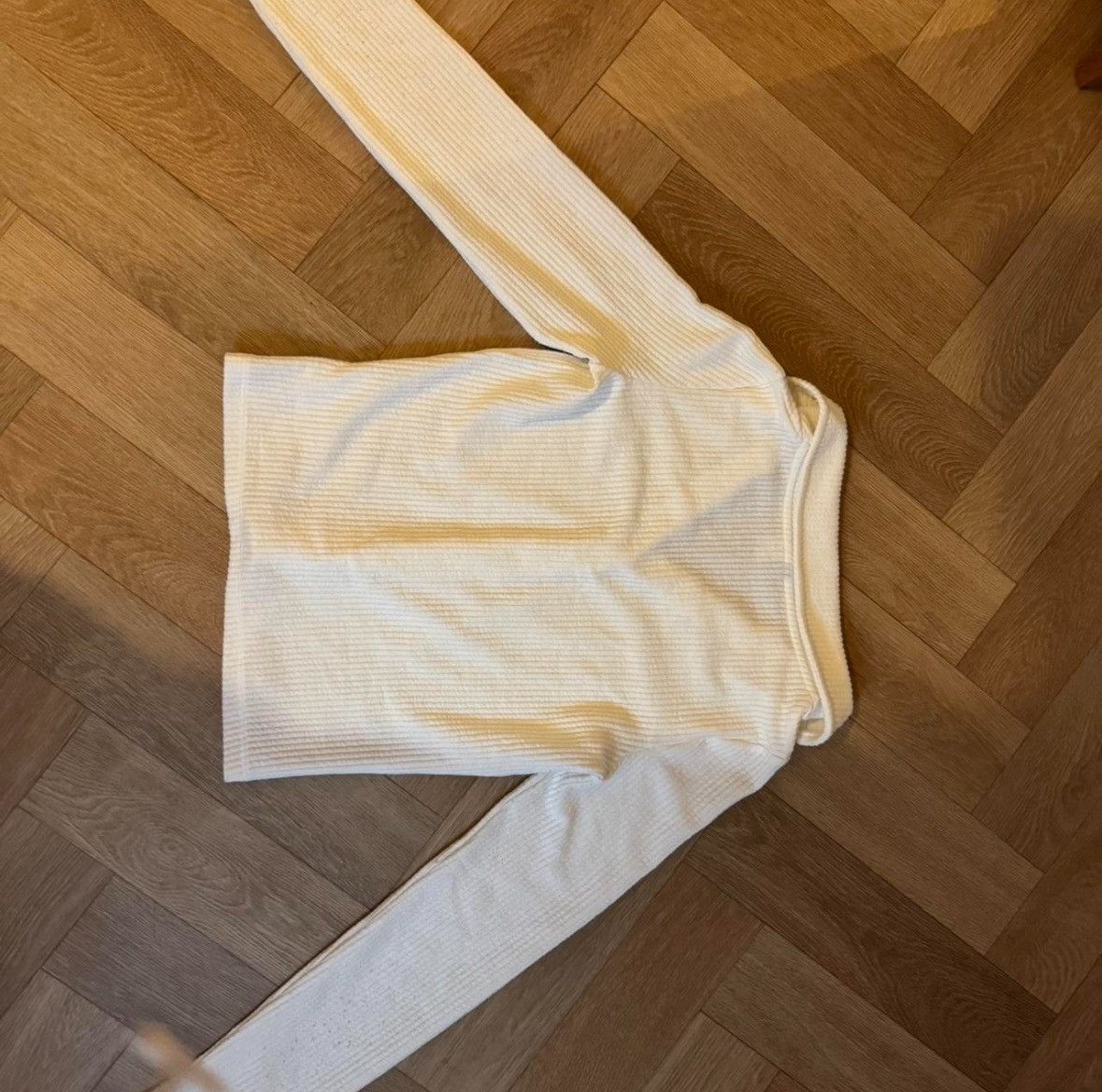 H&M White/cream H&M top Size S / US 4 / IT 40 - 2 Thumbnail