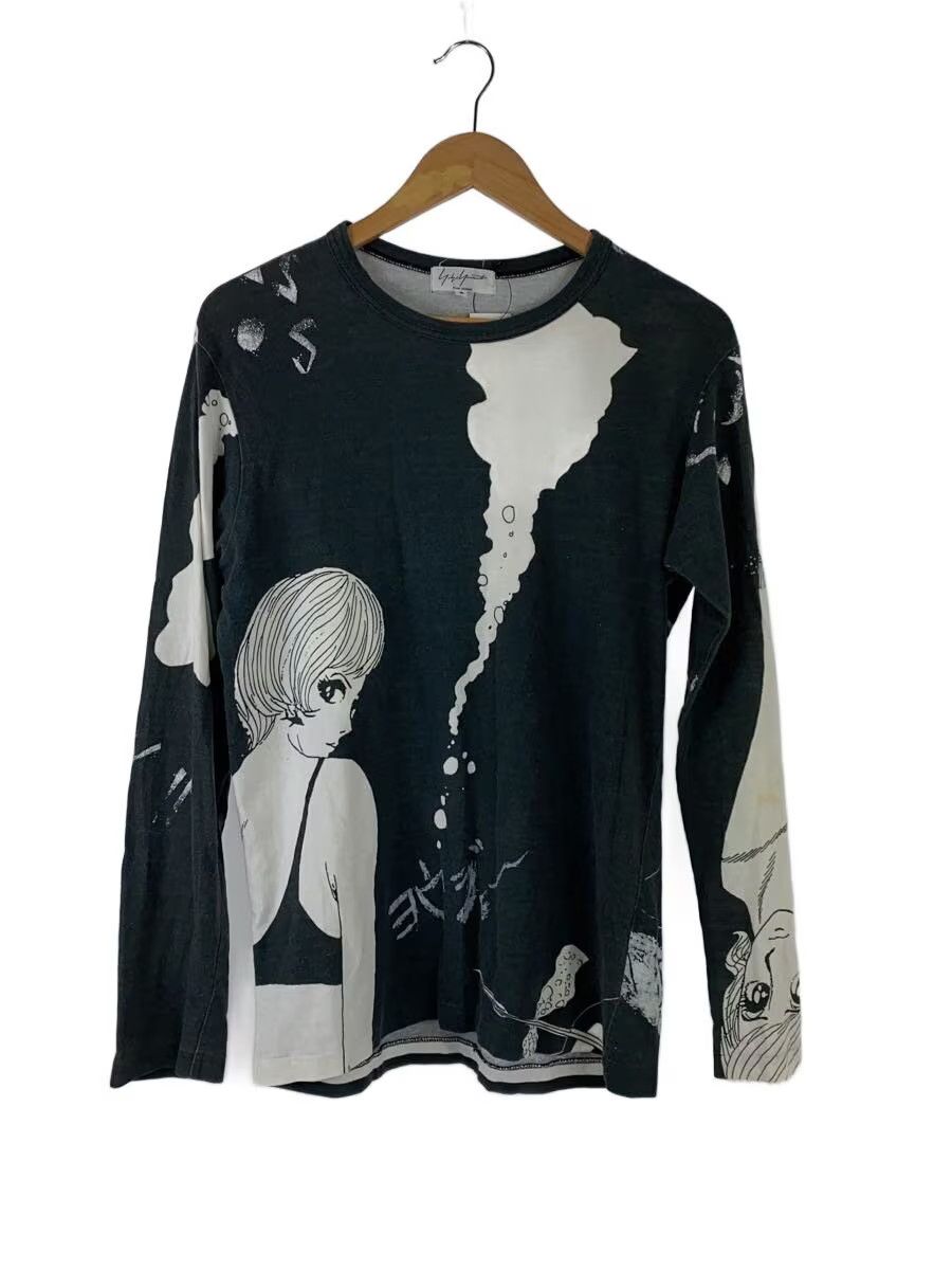 Yohji Yamamoto YOHJI YAMAMOTO POUR HOMME/HX-T37-933/Long-sleeved T-shirt Size US L / EU 52-54 / 3 - 1 Thumbnail