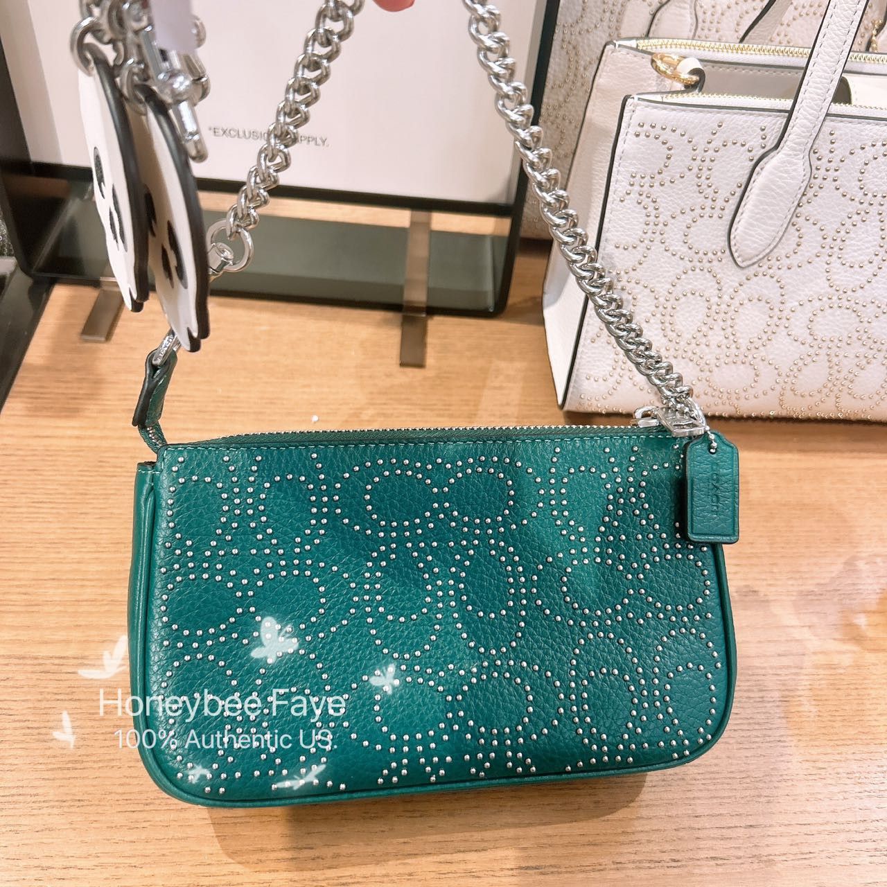 Coach NWT Coach Nolita 19 With Signature Rivets CX262 Size ONE SIZE - 2 Thumbnail