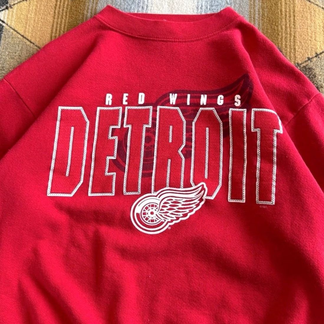 NHL VINTAGE Nike 90s Detroit Red Wings Crewneck Sweatshirt XL USA NHL Size US XL / EU 56 / 4 - 2 Thumbnail