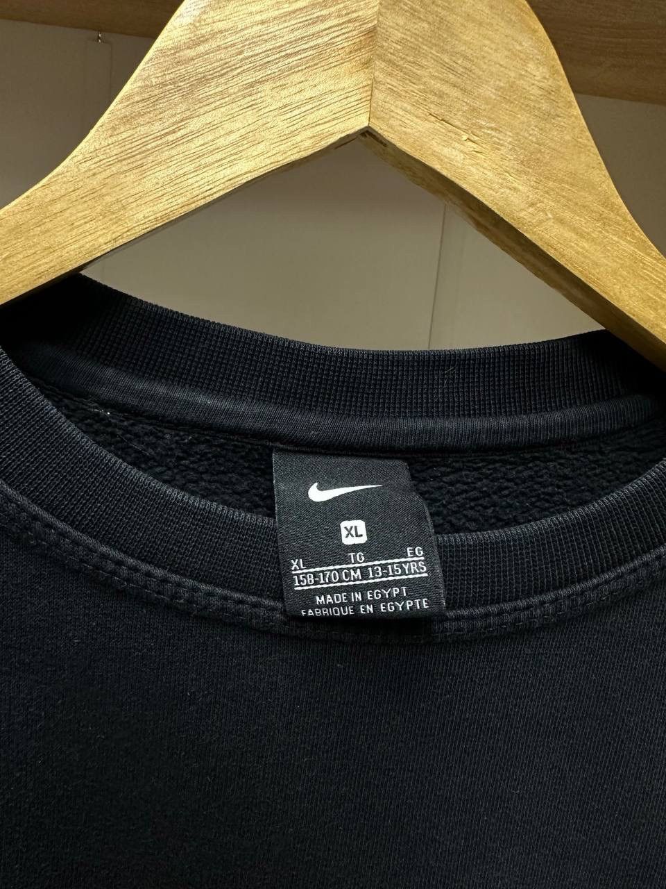 Nike × Nike ACG × Vintage Vintage Nike Black Sweatshirt Size US XS / EU 42 / 0 - 7 Thumbnail