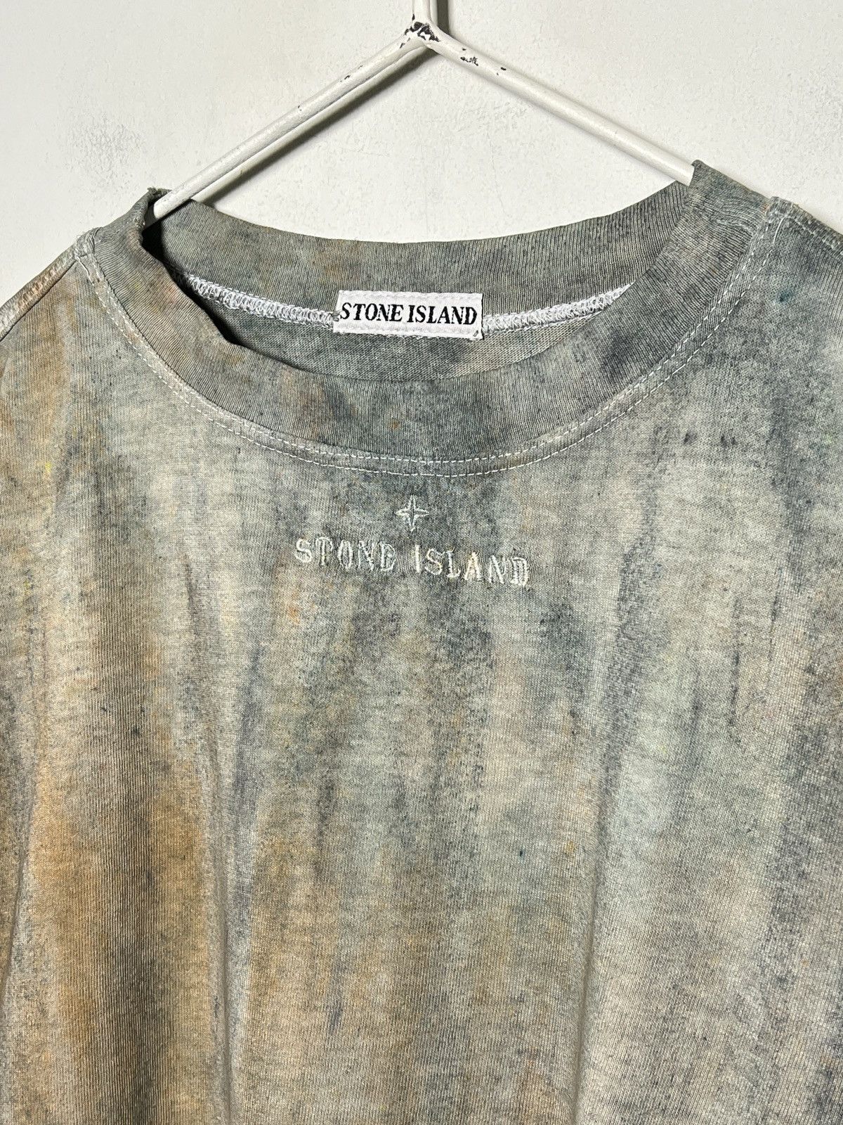 Stone Island stone island 80s dyed t shirt Size US XL / EU 56 / 4 - 3 Thumbnail