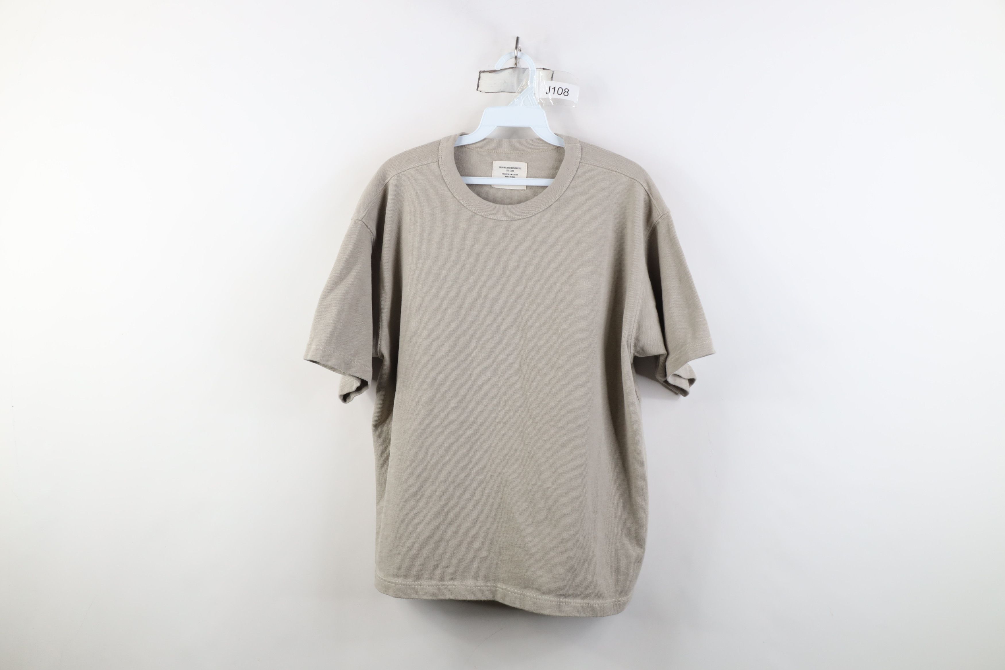 Buck Mason Buck Mason Spec 90s Boxy Heavyweight T-Shirt Gray Cotton Size US L / EU 52-54 / 3 - 1 Thumbnail