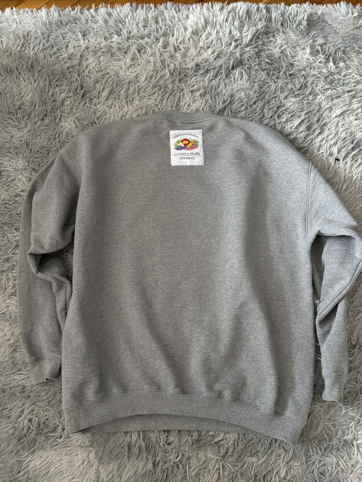 Vetements 🥦🫐🥑 vegan sweatshirt Size US XL / EU 56 / 4 - 7 Thumbnail