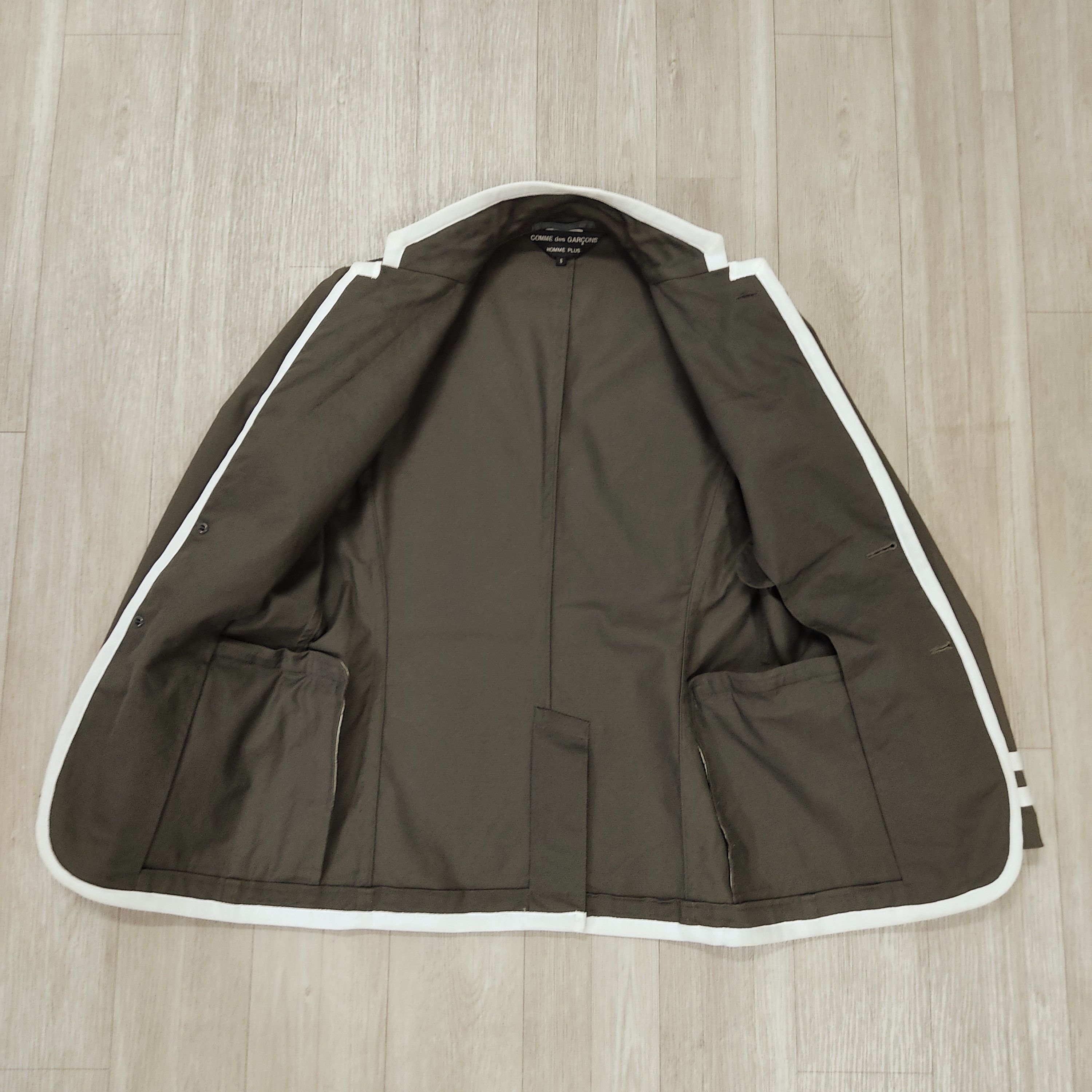 Comme des Garcons COMME des GARÇON Piping Tailored Stripe Jacket Size US XS / EU 42 / 0 - 7 Thumbnail