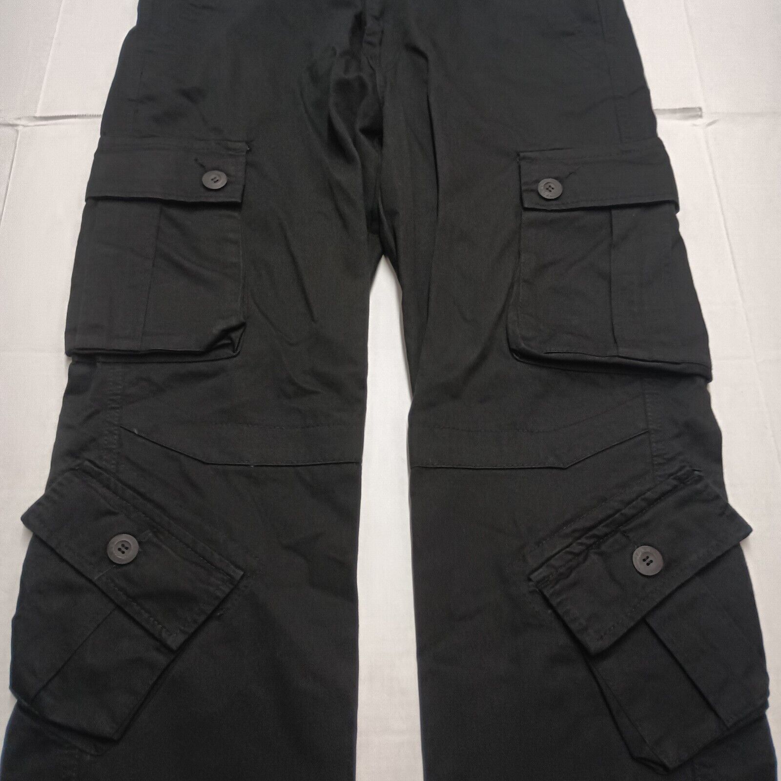 & Other Stories Matchstick Cargo Pants Men’s 33x32 Black Cargo Tactical Size US 33 - 2 Thumbnail