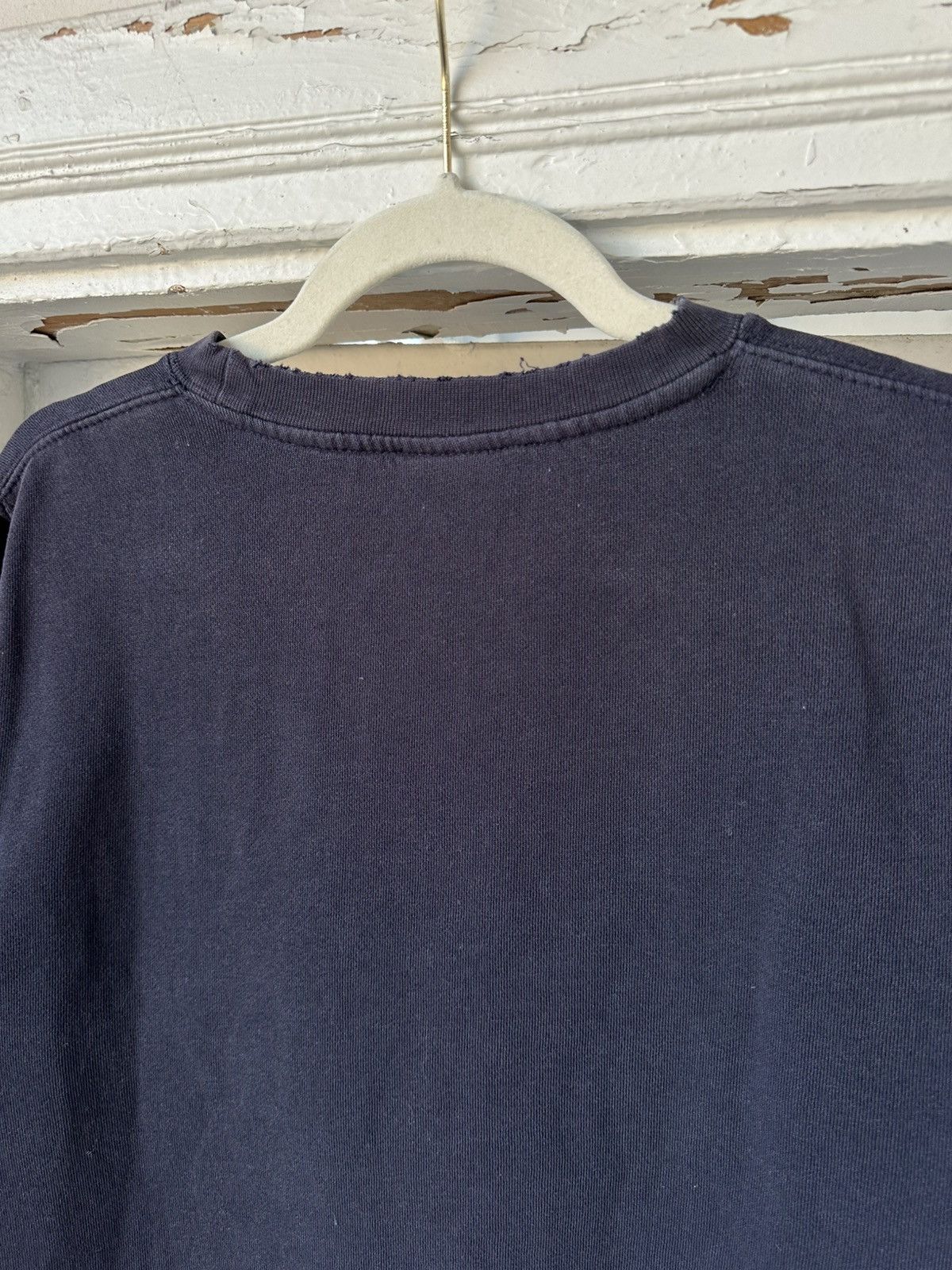 Stussy Vintage Stussy Logo Torn Faded Long Sleeve Sweatshirt Size US M / EU 48-50 / 2 - 7 Thumbnail