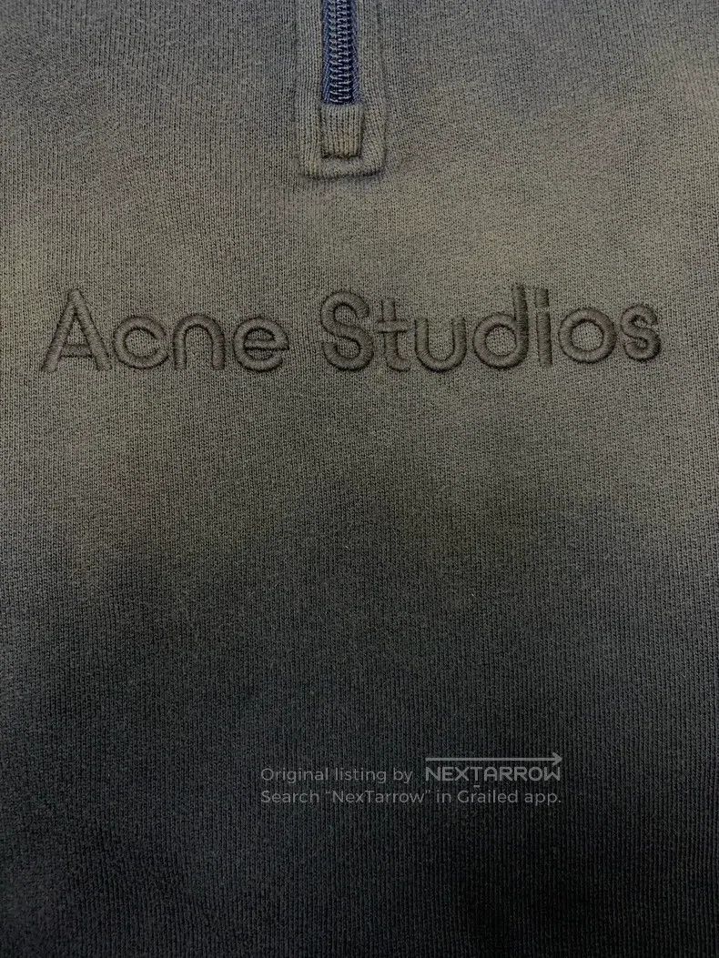 Acne Studios Acne Studios Soft fleece leisure sweatshirt with logo embr Size XS / US 0-2 / IT 36-38 - 3 Thumbnail