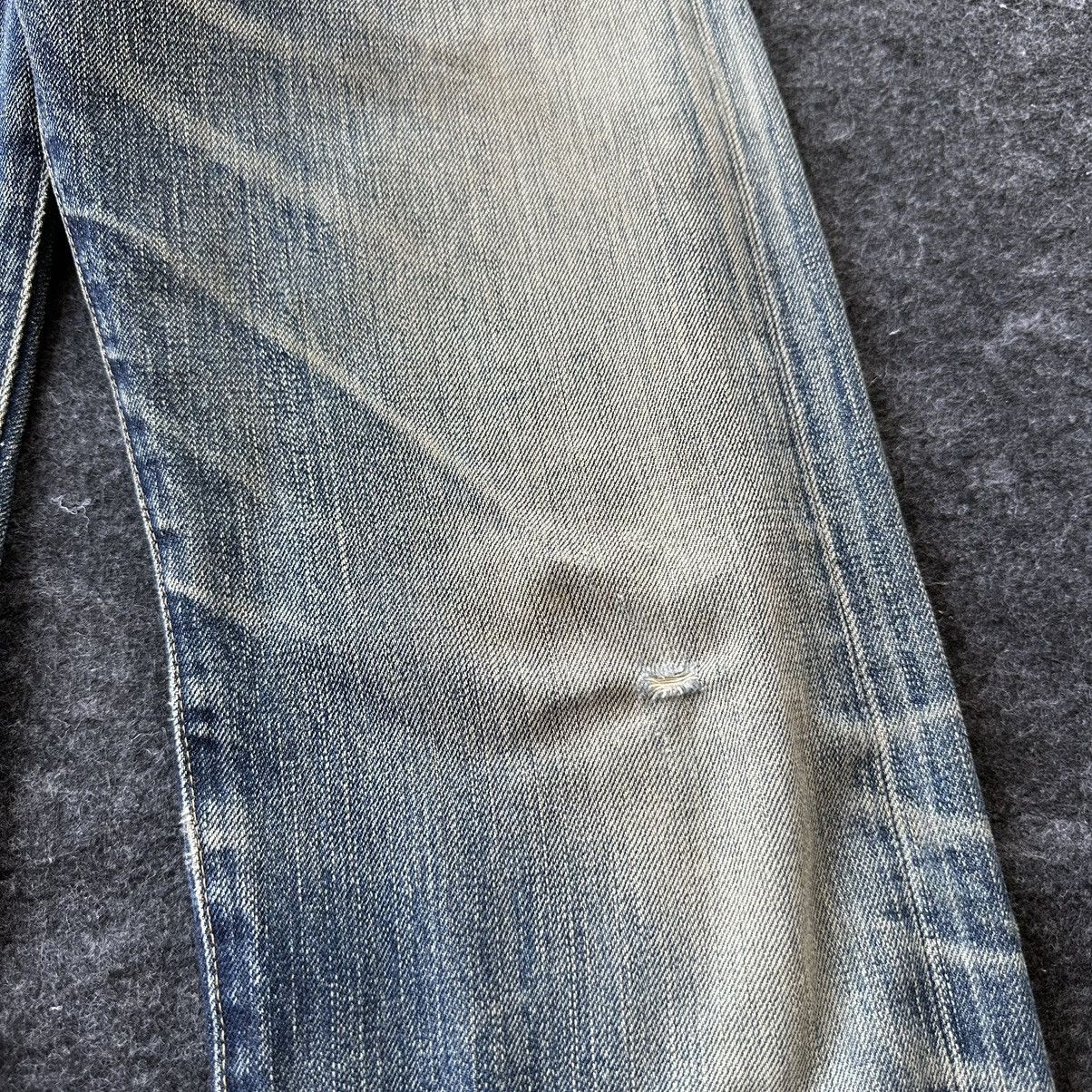 Levi's Levis 505 Red Loop Faded Washed Vintage Denim 29x33 D645 Size US 29 - 5 Thumbnail