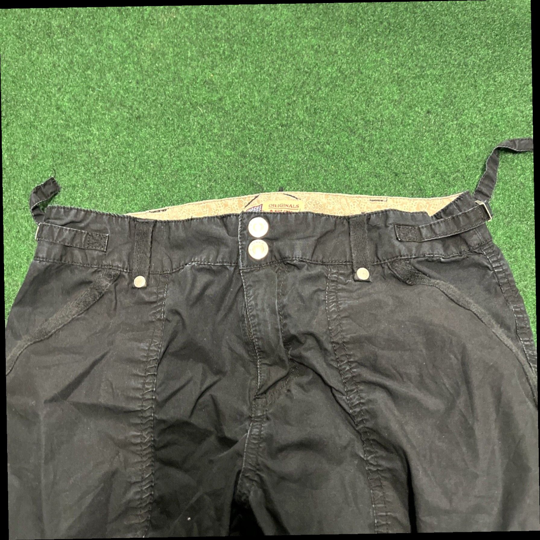 Faded Glory Faded Glory Womens Capris Sz 4 Black Utility Outdoors Summer Size ONE SIZE - 3 Thumbnail