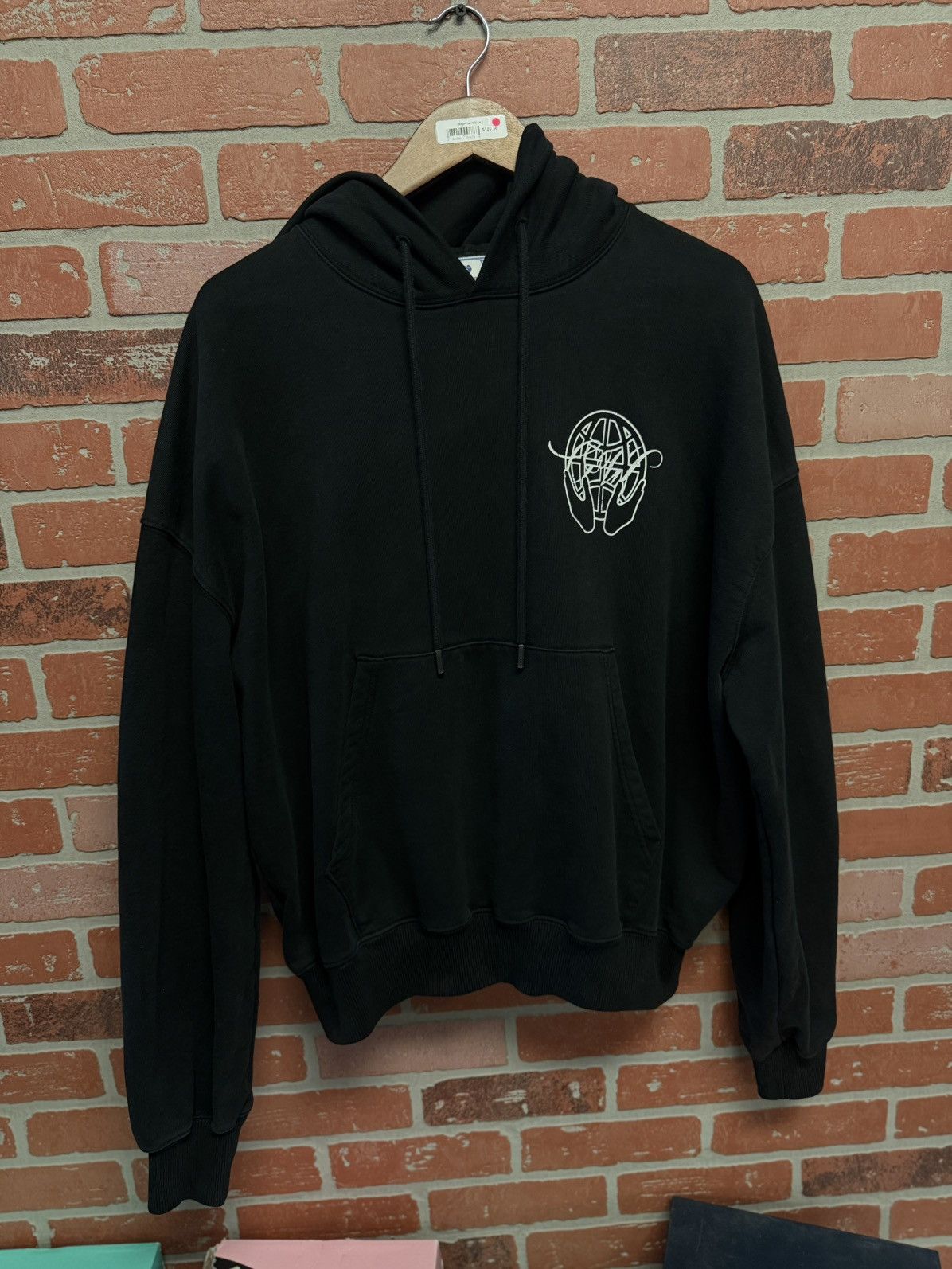 Off-White × Virgil Abloh Off White Hoodie Size Medium Black Arrow Fade 🧼 Size US M / EU 48-50 / 2 - 1 Thumbnail