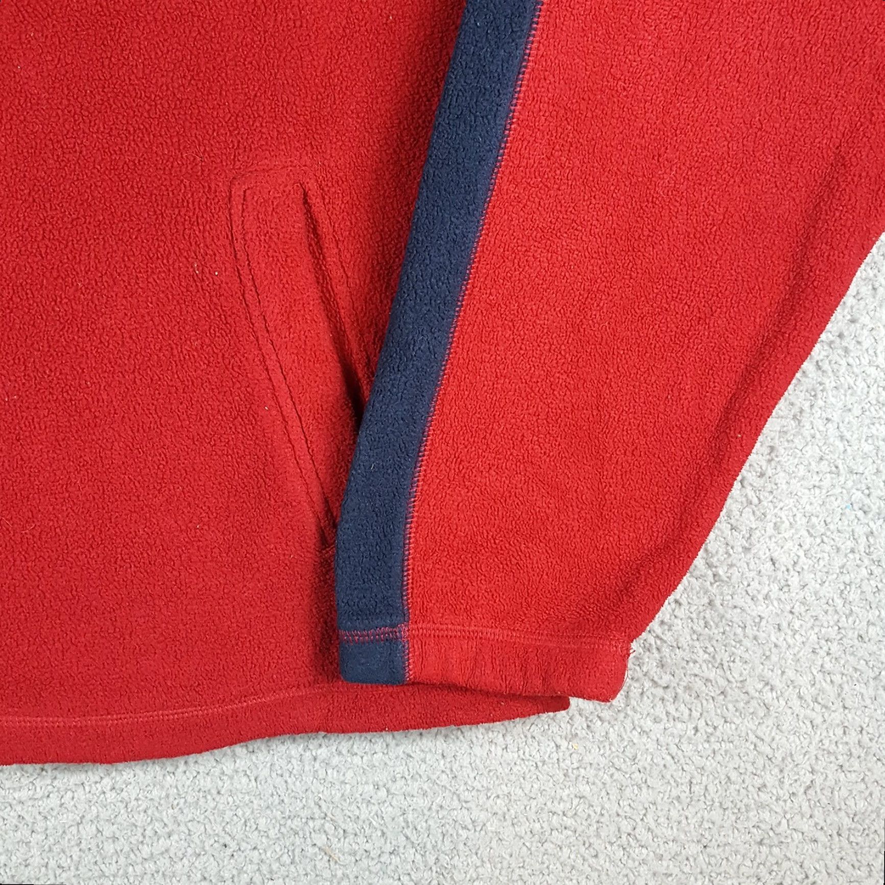 Big Dogs Y2K Big Dogs Polar Fleece 1/4 Zip Size M Vintage Pullover Windbreaker Jacket Red Size US M / EU 48-50 / 2 - 4 Thumbnail