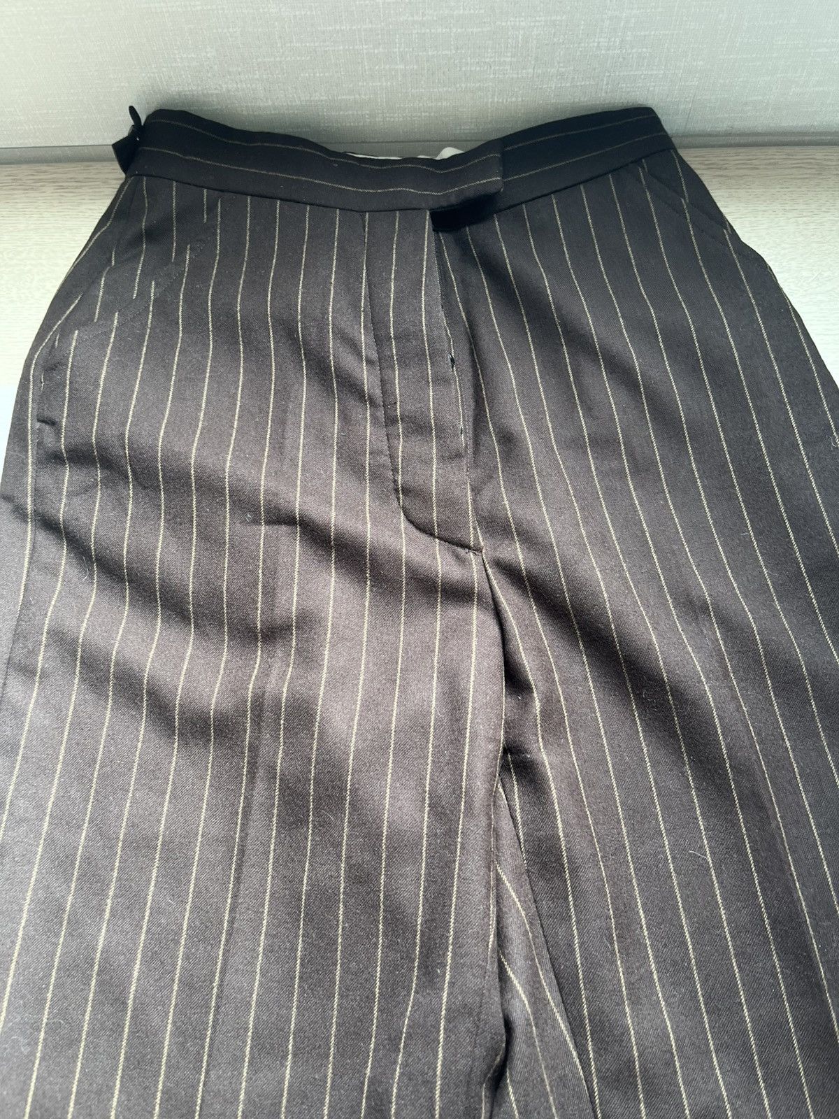 Vivienne Westwood 10 Vivienne Westwood vintage hourglass pinstripe pants Size 28" / US 6 / IT 42 - 4 Thumbnail