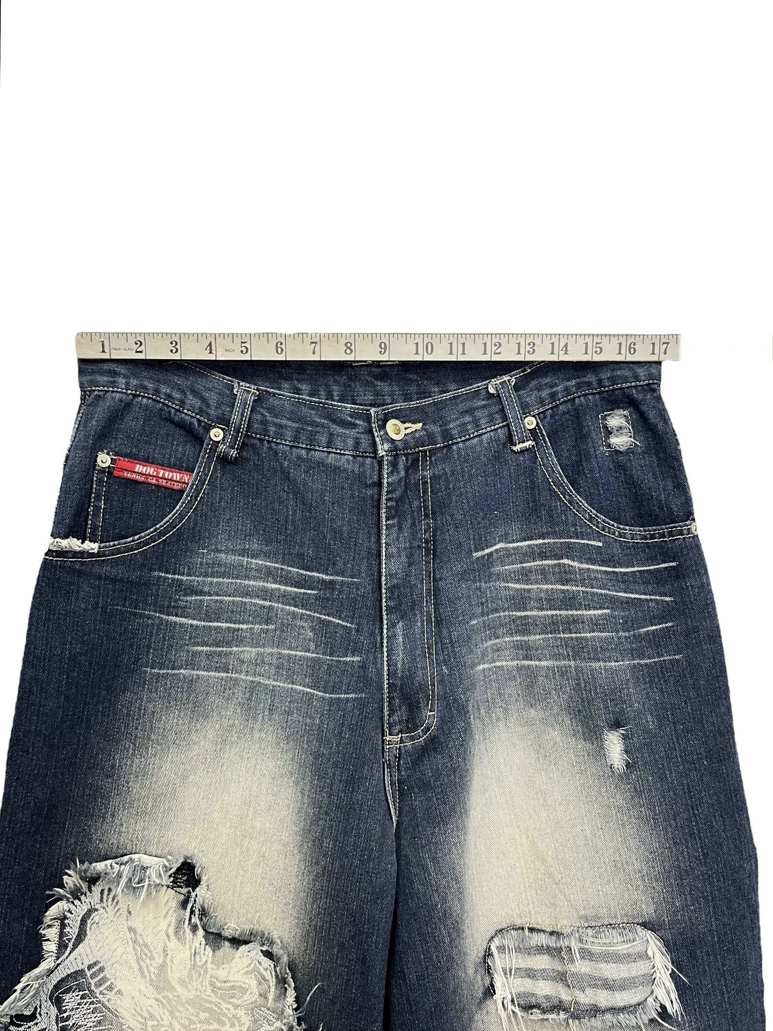 Dogtown 🔥! Vtg DOGTOWN Skateboard Iconic Dragon Baggy Hip Hop Size US 34 / EU 50 - 25 Thumbnail