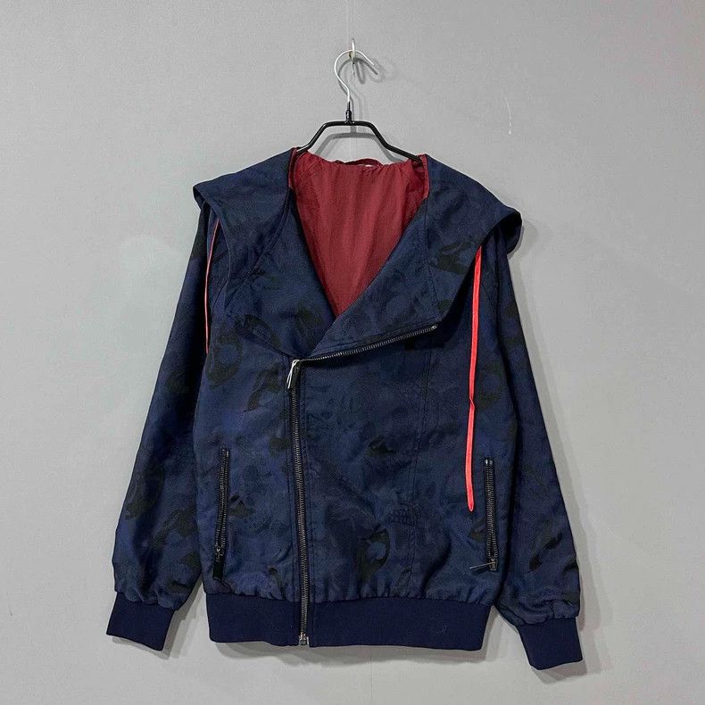 Alexander McQueen Alexander Mcqueen Oblique zipper dark pattern coat Size US S / EU 44-46 / 1 - 1 Thumbnail