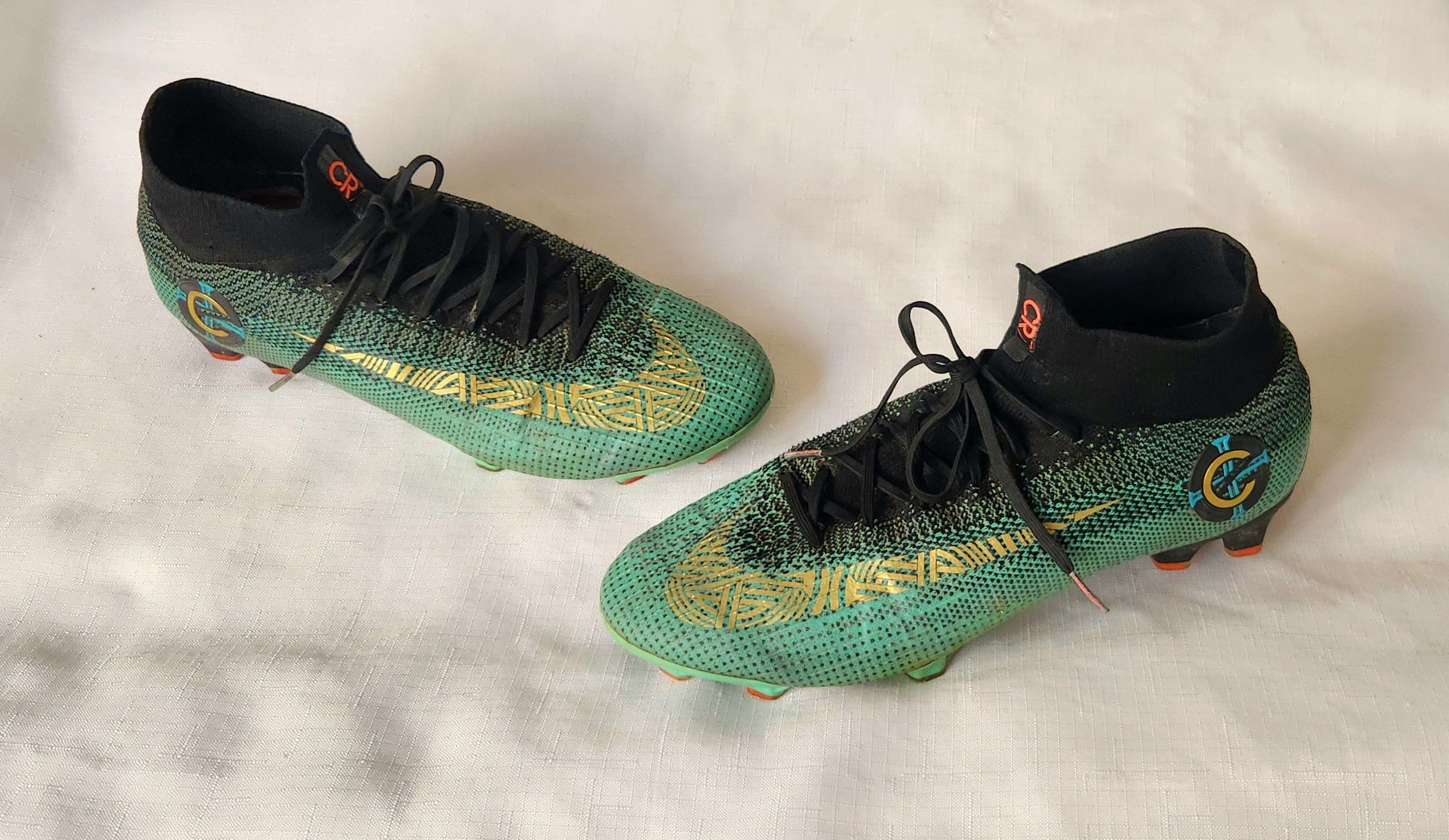 Nike Nike Mercurial Superfly 6 Elite Pro FG CR7 AJ3547-390 SZ 12 Size US 12 / EU 45 - 4 Thumbnail