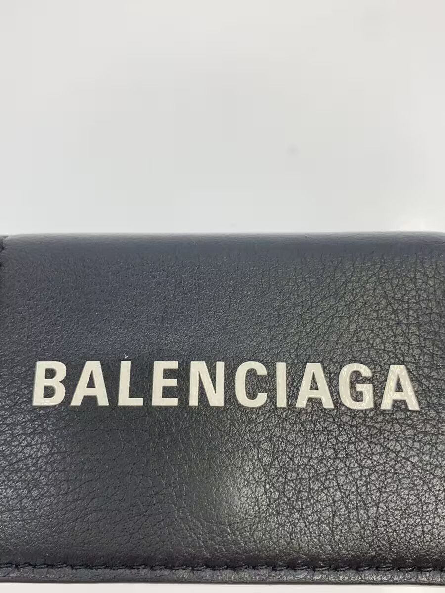 Balenciaga Balenciaga Tri-Fold Wallet Black Size ONE SIZE - 3 Thumbnail