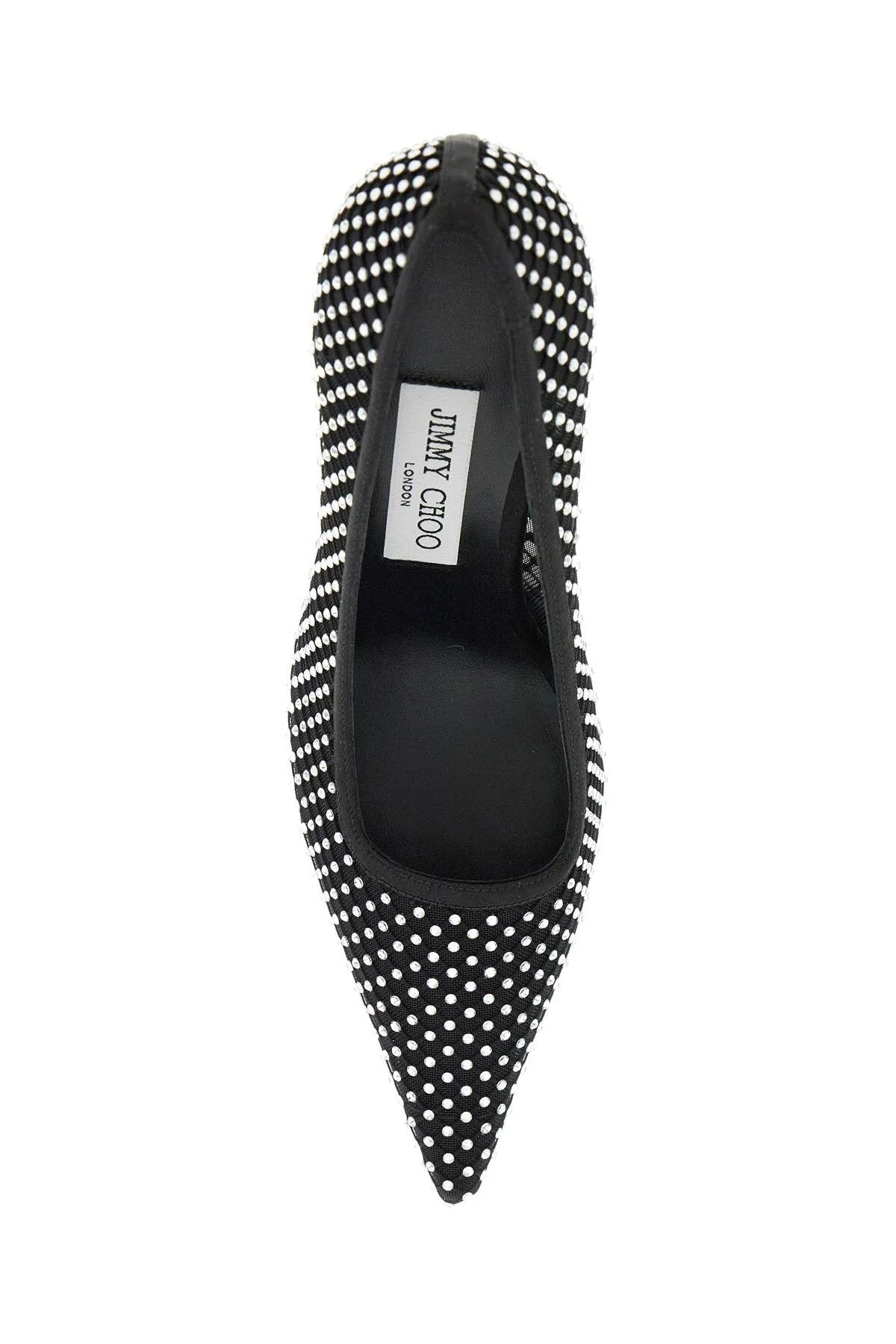 Jimmy Choo o1s22i1n1024 Ixia 95 Pumps in Black Size US 9 / IT 39 - 2 Thumbnail