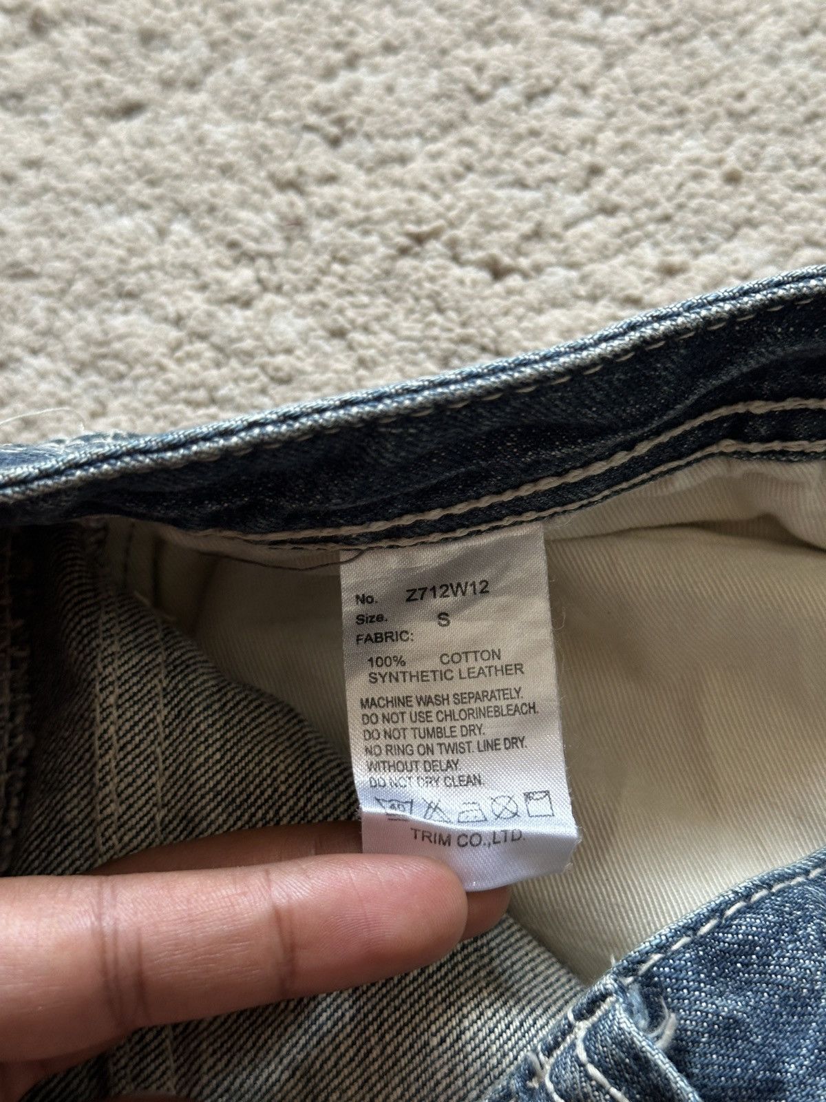 semanticdesign 2000s Semanticdesign Guns Jeans Size US 31 - 15 Thumbnail