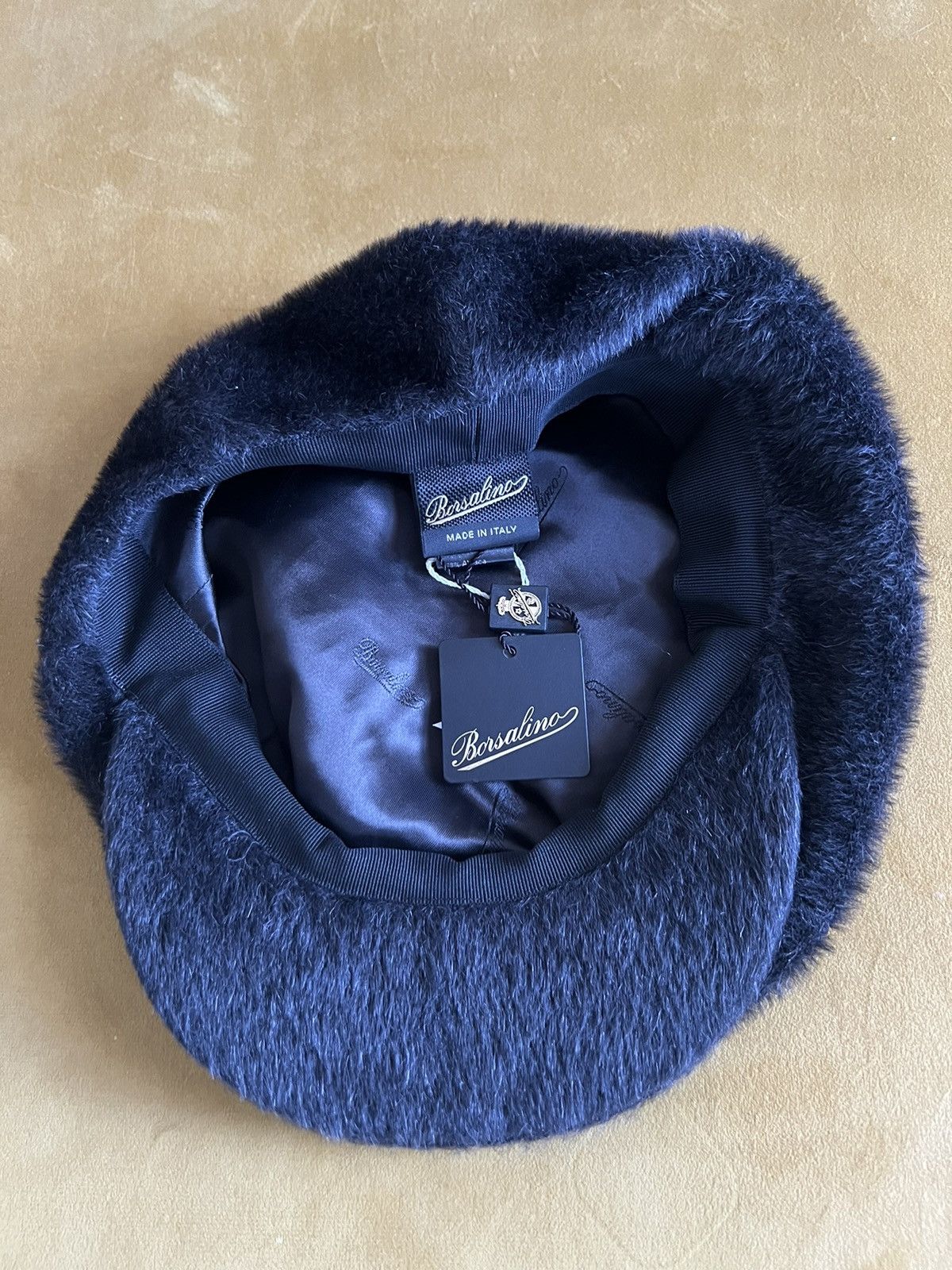 Borsalino $400 Eight-panel alpaca-blend newsboy cap, M, Italy Size ONE SIZE - 13 Thumbnail