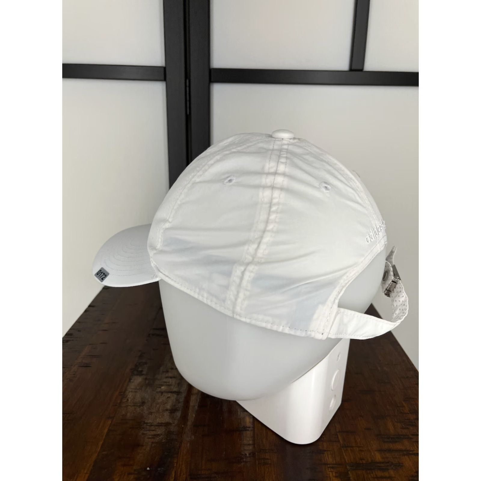 Adidas adidas Golf Hat Womens One Size White Logo Embroidered Adjustable 100% Nylon Sports Casual Size ONE SIZE - 5 Thumbnail