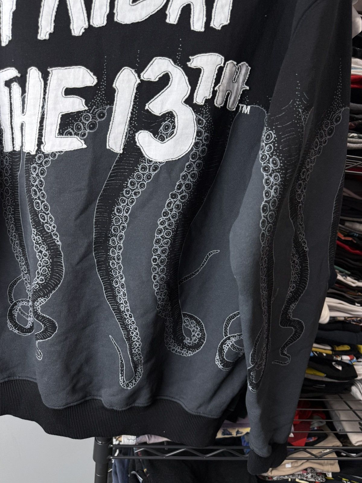 Octopus Crazy Octopus Friday The 13th Full Zip Printed Hoodie Horror Size US M / EU 48-50 / 2 - 13 Thumbnail