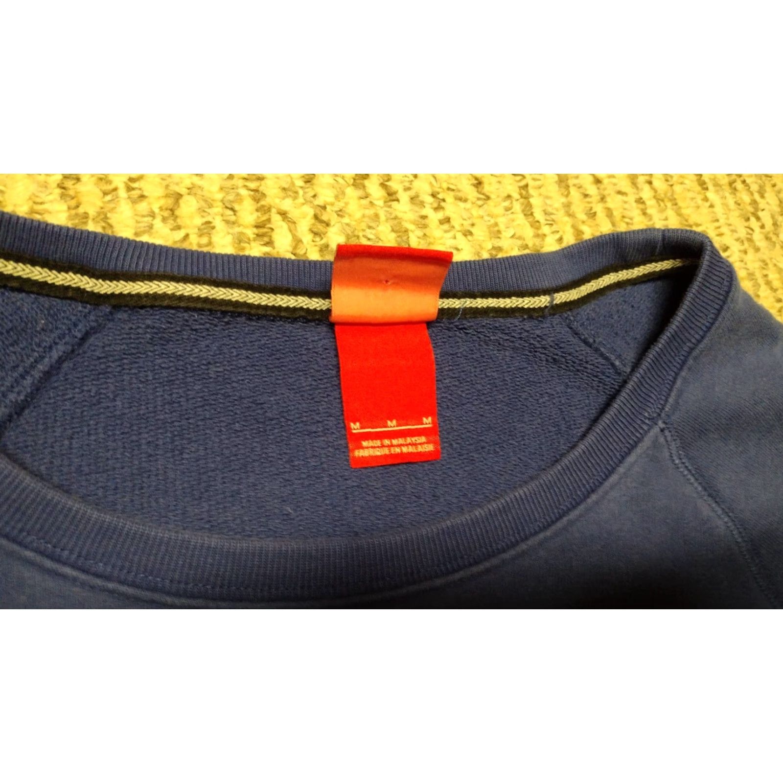 Nike Nike Swoosh Crew Neck Sweatshirt Logo Spellout M Retro Unisex Adults Mens Womens Blue Nike Swoosh Shirt Sweatshirt Crew Neck Logo Spellout Retro M Size US M / EU 48-50 / 2 - 2 Thumbnail