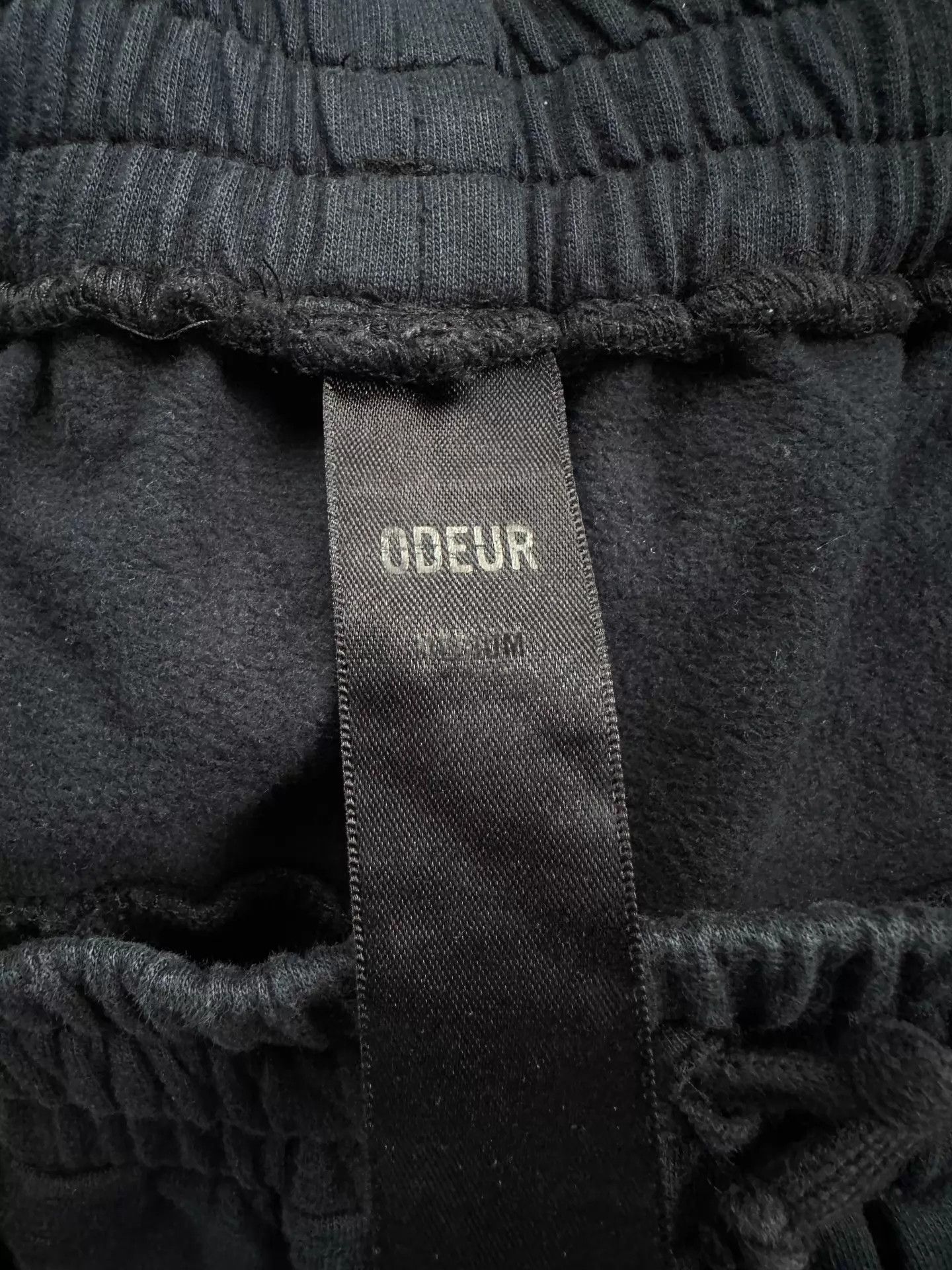 Concepts d'Odeur odeur black space cotton spliced shorts M - dark avant-garde Size US 32 / EU 48 - 5 Thumbnail