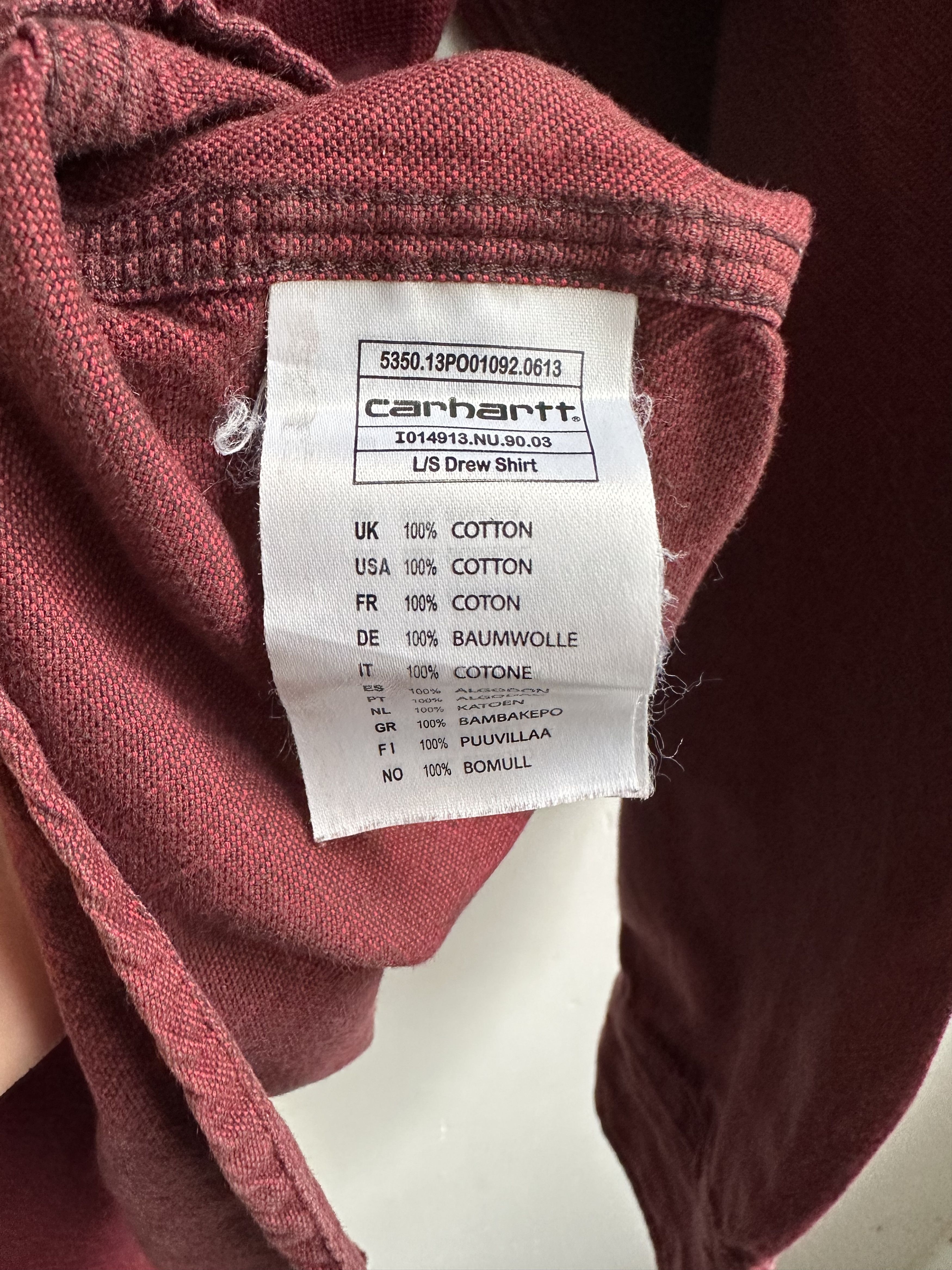 Carhartt Carhartt drew shirt Size US L / EU 52-54 / 3 - 6 Thumbnail