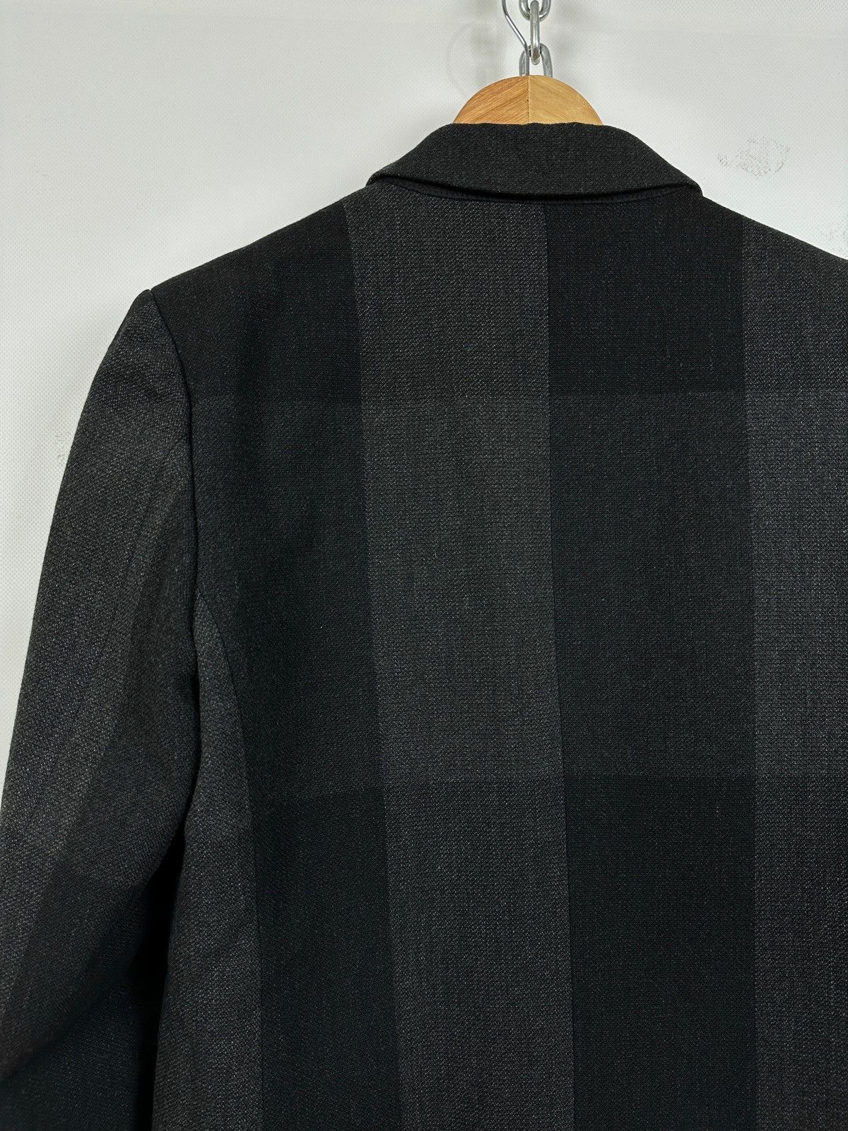 Diesel Black Gold Diesel Black Gold Wool Checkered Coat Jacket Size US M / EU 48-50 / 2 - 19 Thumbnail