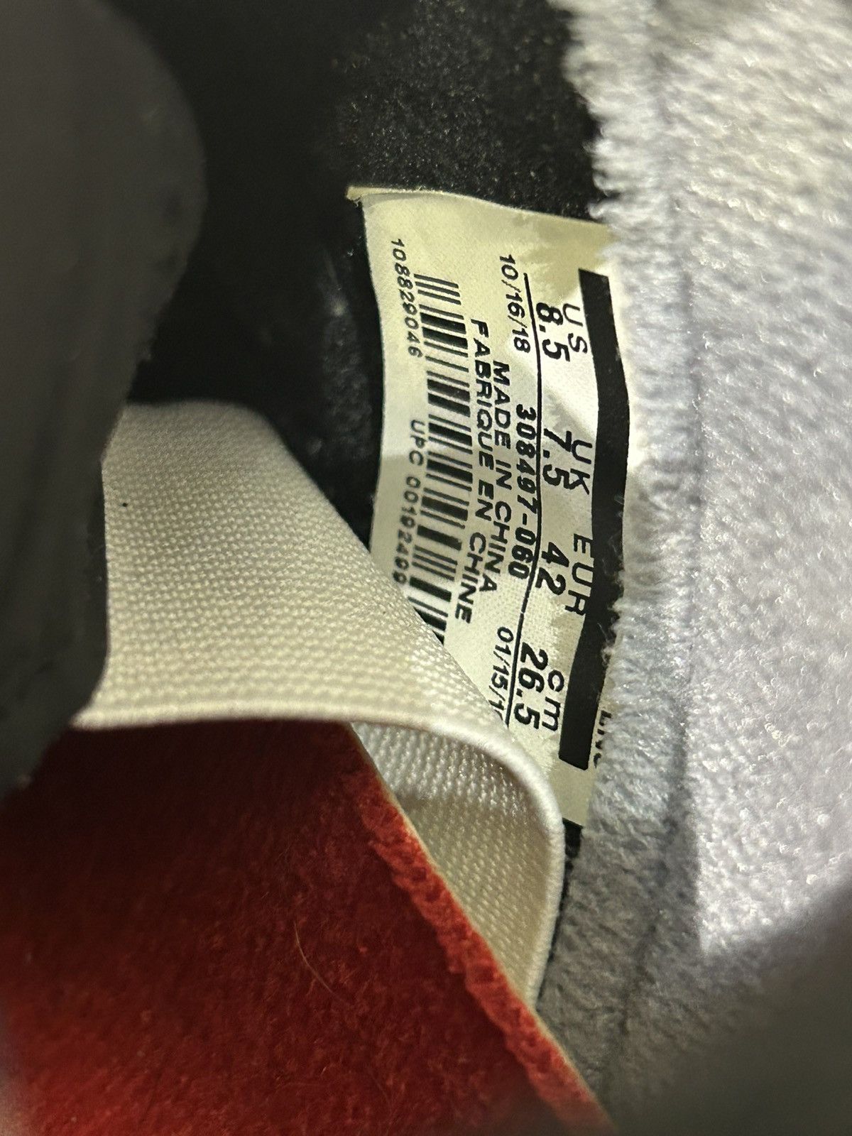Jordan Brand Jordan 4 Bred (2019) Size US 8.5 / EU 41-42 - 9 Thumbnail