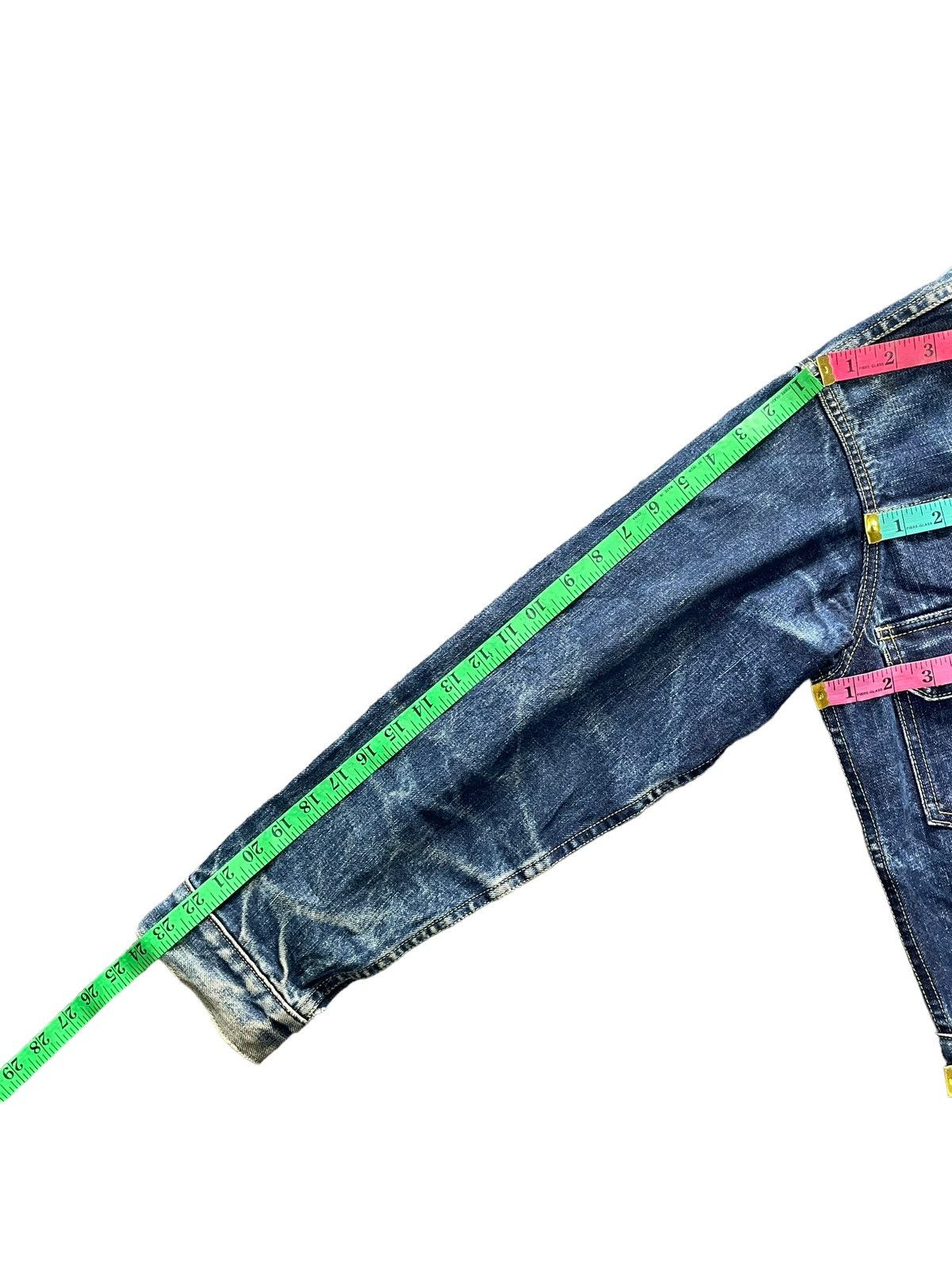 Levi's Vintage 1999 Levis 507XX E Selvedge Denim Jacket Size US S / EU 44-46 / 1 - 23 Thumbnail