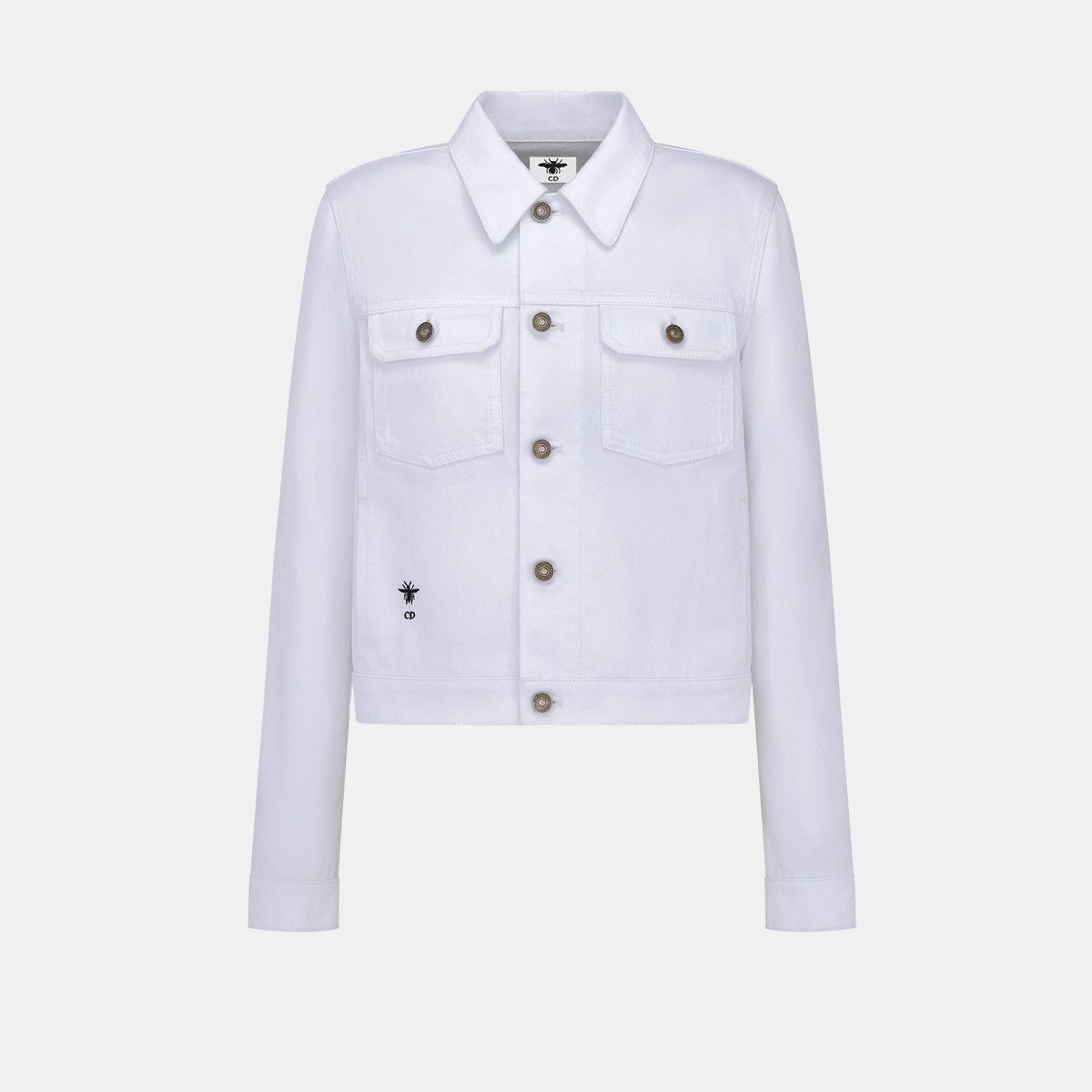 image of Dior O1Bcso1Str0524 Jacket In White, Women's (Size XL)