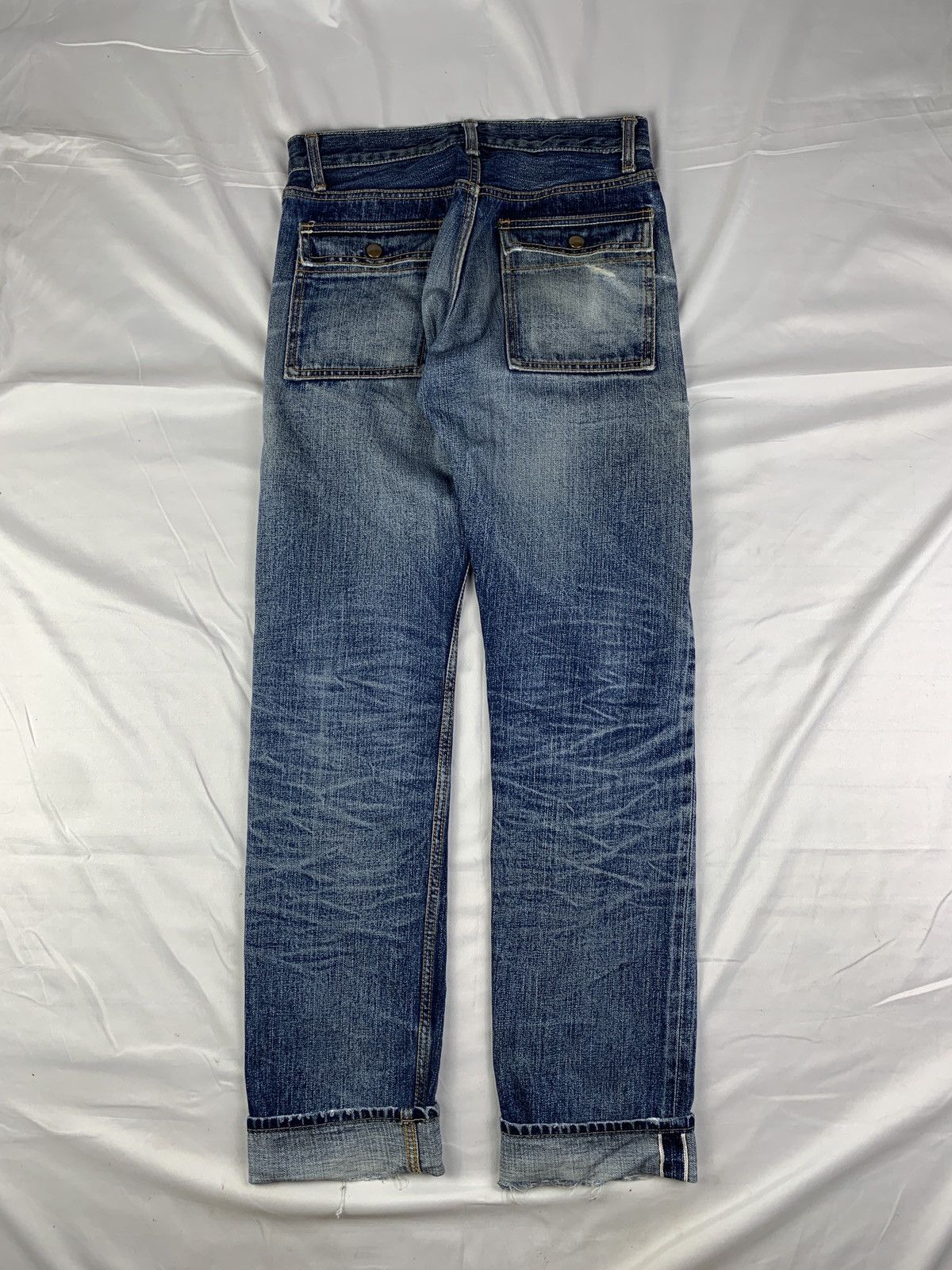Eternal ETERNAL by Bitchu Kurashiku Japan Baker Slevedge Denim Pants Size US 28 / EU 44 - 2 Thumbnail